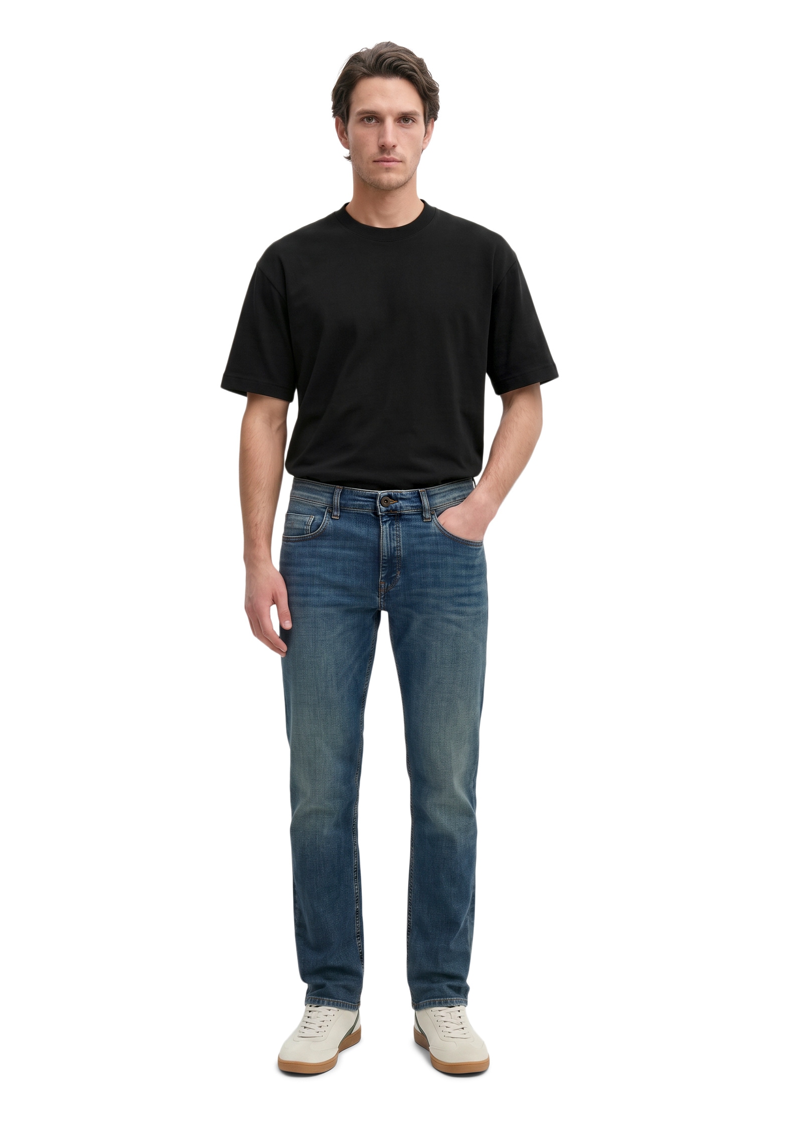 Marc O'Polo Regular-fit-Jeans »aus Bio-Baumwoll-Mix«