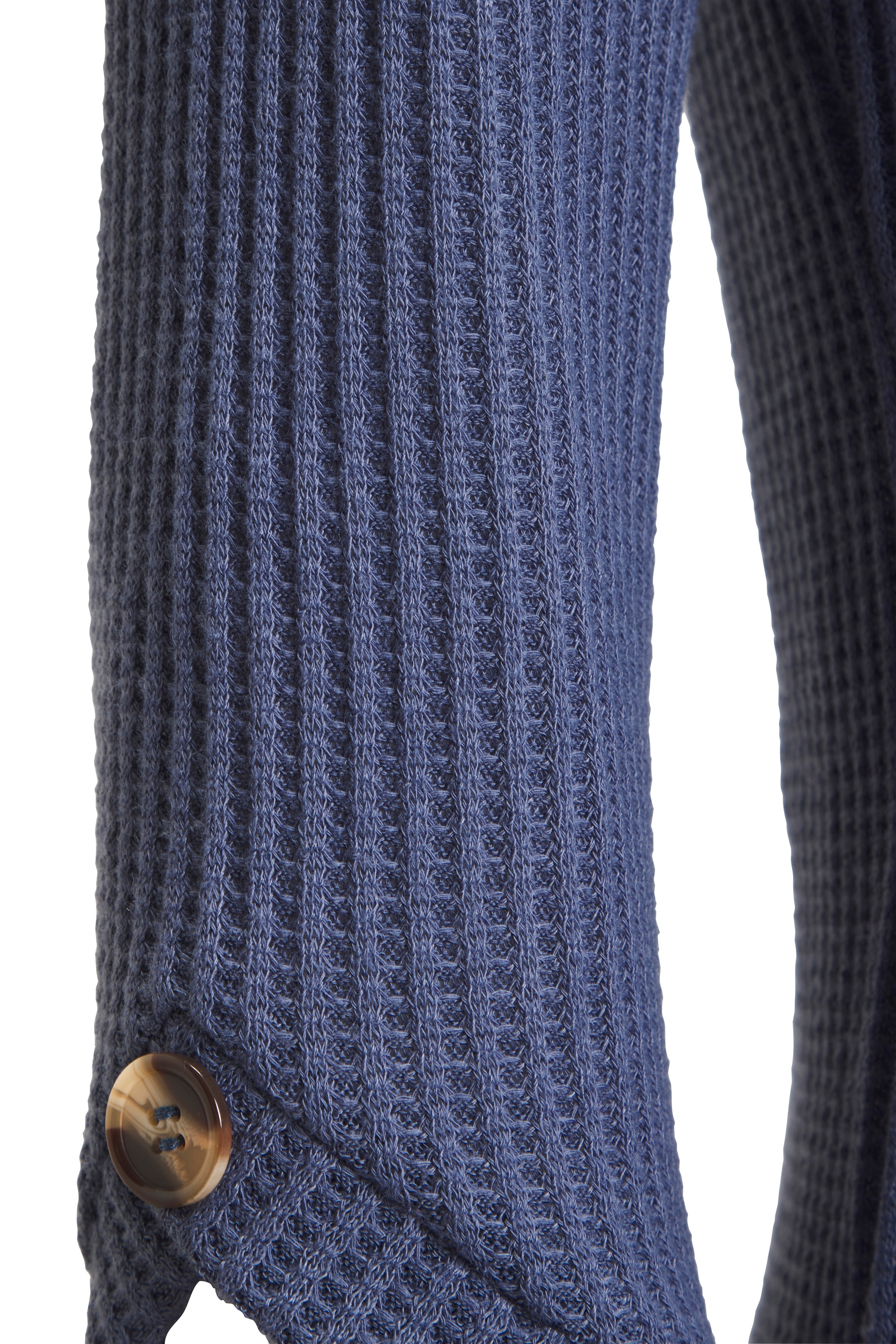 LASCANA 3/4-Arm-Shirt »mit Knopfdetail« aus weicher Piqué-Qualität