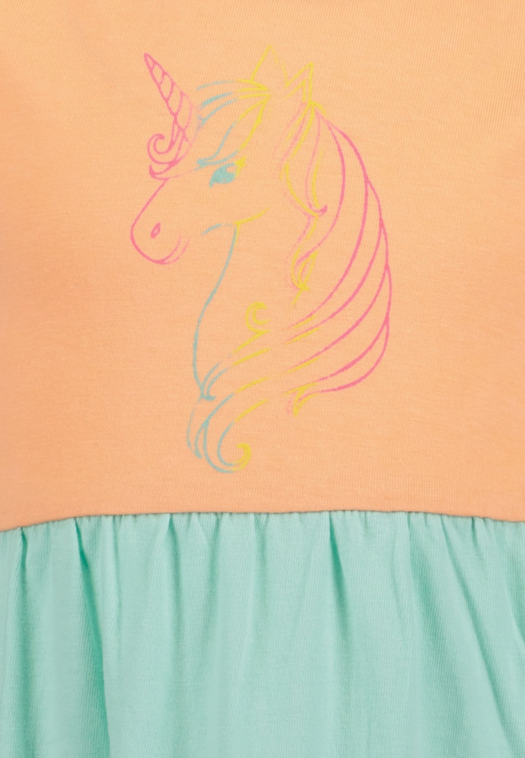 Thumbnail - Blue Seven Jerseykleid "Blue Seven Mädchen Kleid bunt kurzarm"