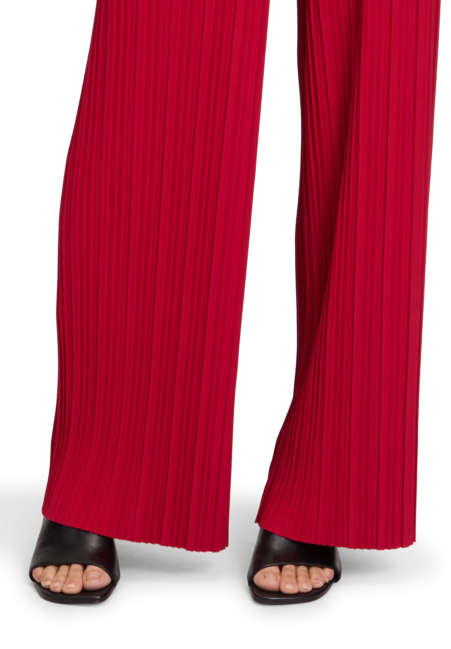 Betty&Co Stretch-Hose »Betty & Co Stretch-Hose mit Plissee«, Plissee