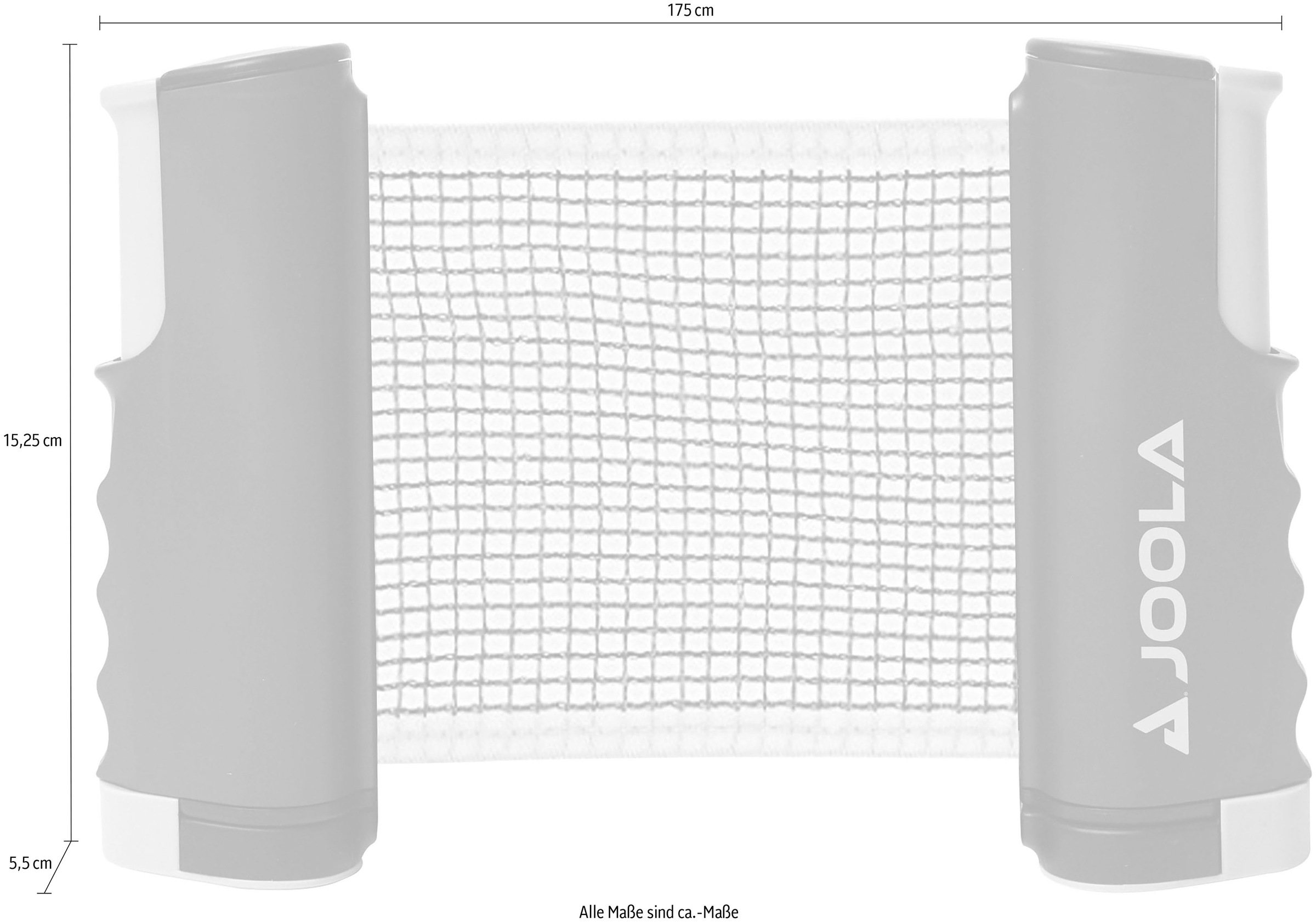 Joola Tischtennisnetz »Net-Post-Set Connect«, (Packung, 1 St.)
