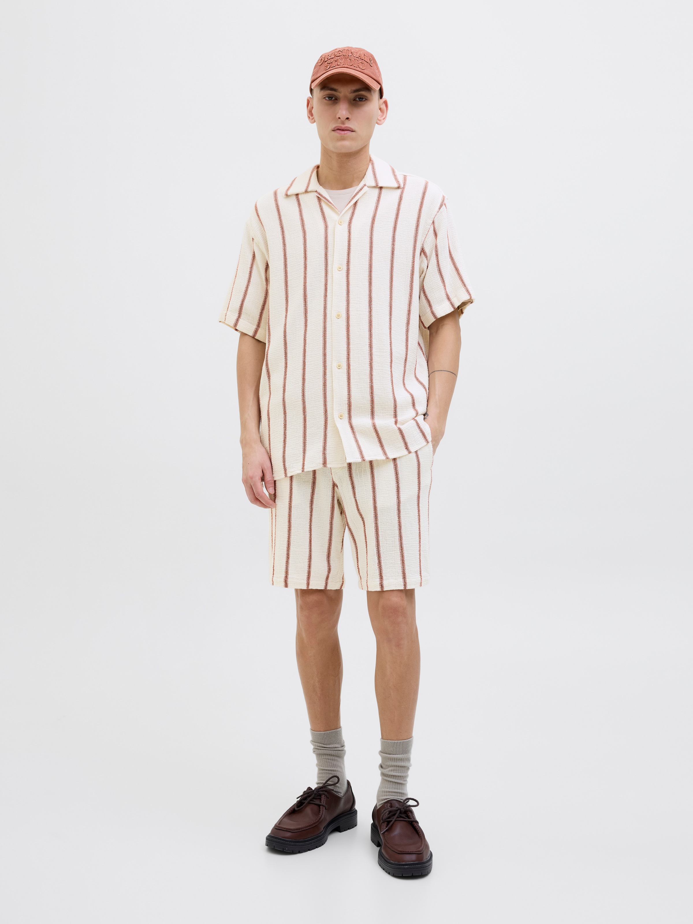 Jack & Jones Jogger Pants »JPSTJAIDEN COBA STRIPE JOG SHORT SRT SN«