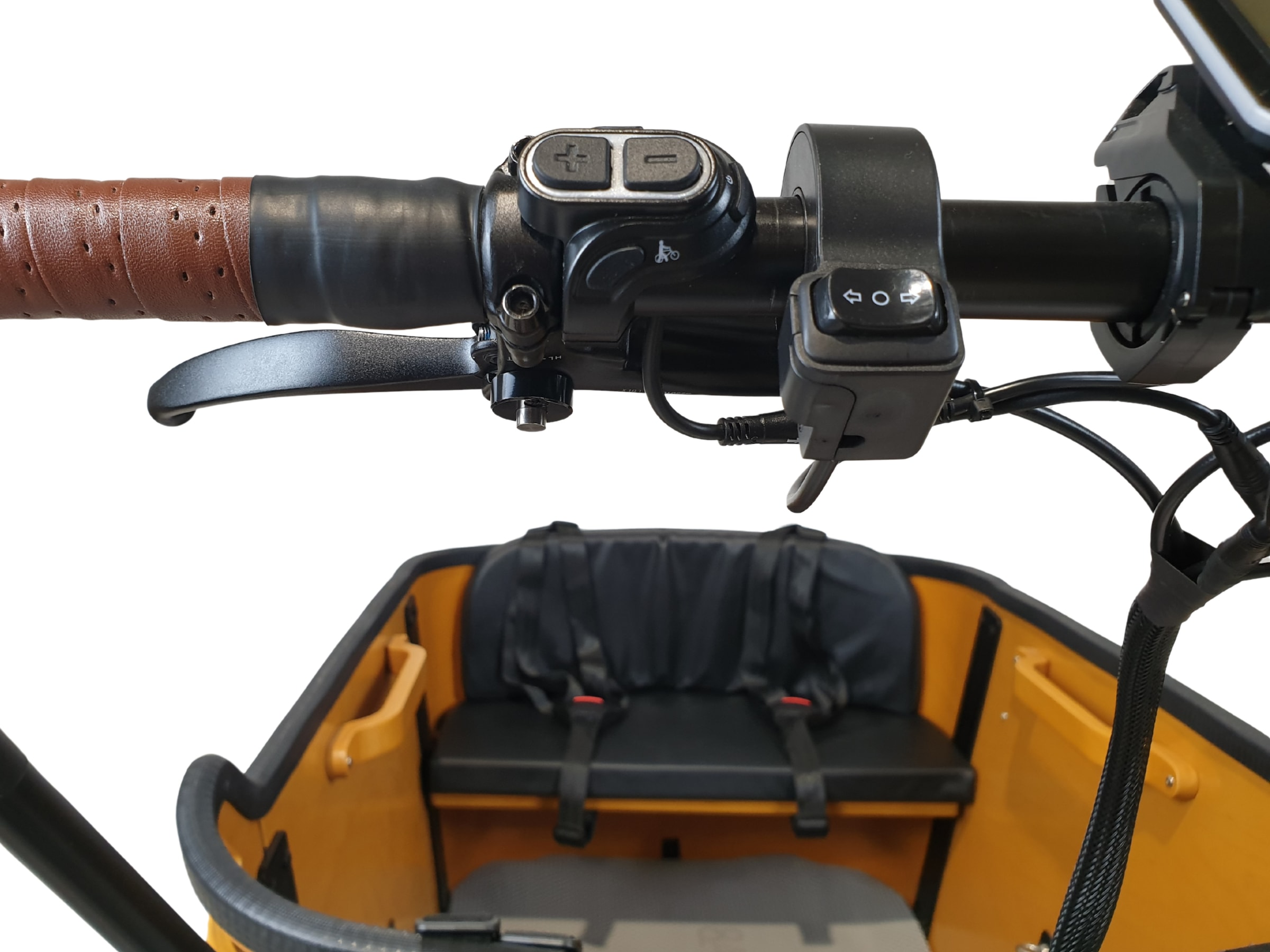 GreenStreet »Family-Cargo 672 Wh« 8 Gang Shimano Nexus Schaltwerk Nabenschaltung Mittelmotor 250 W Blinker