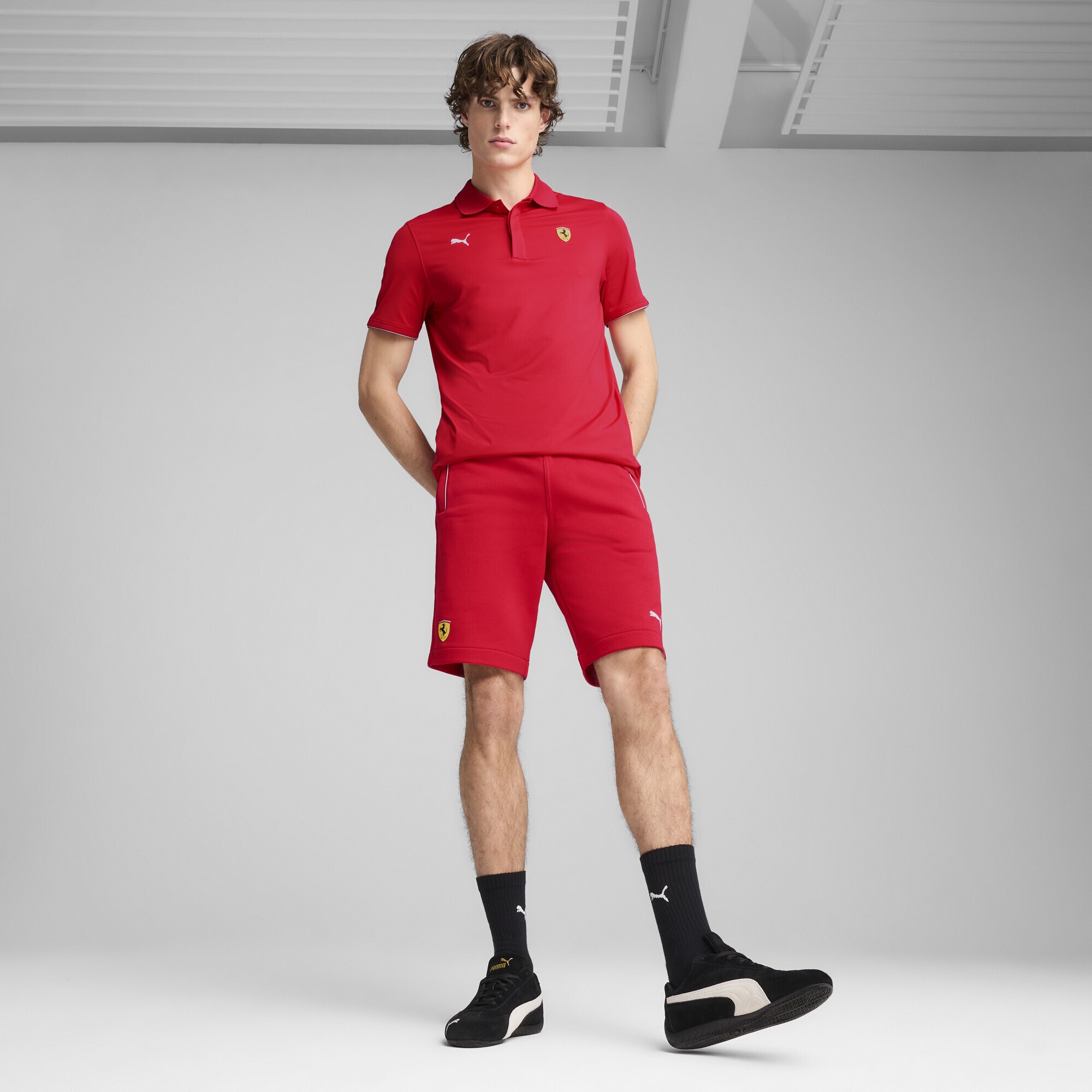 PUMA Sporthose »Scuderia Ferrari HP Race Sweat-Shorts Herren«