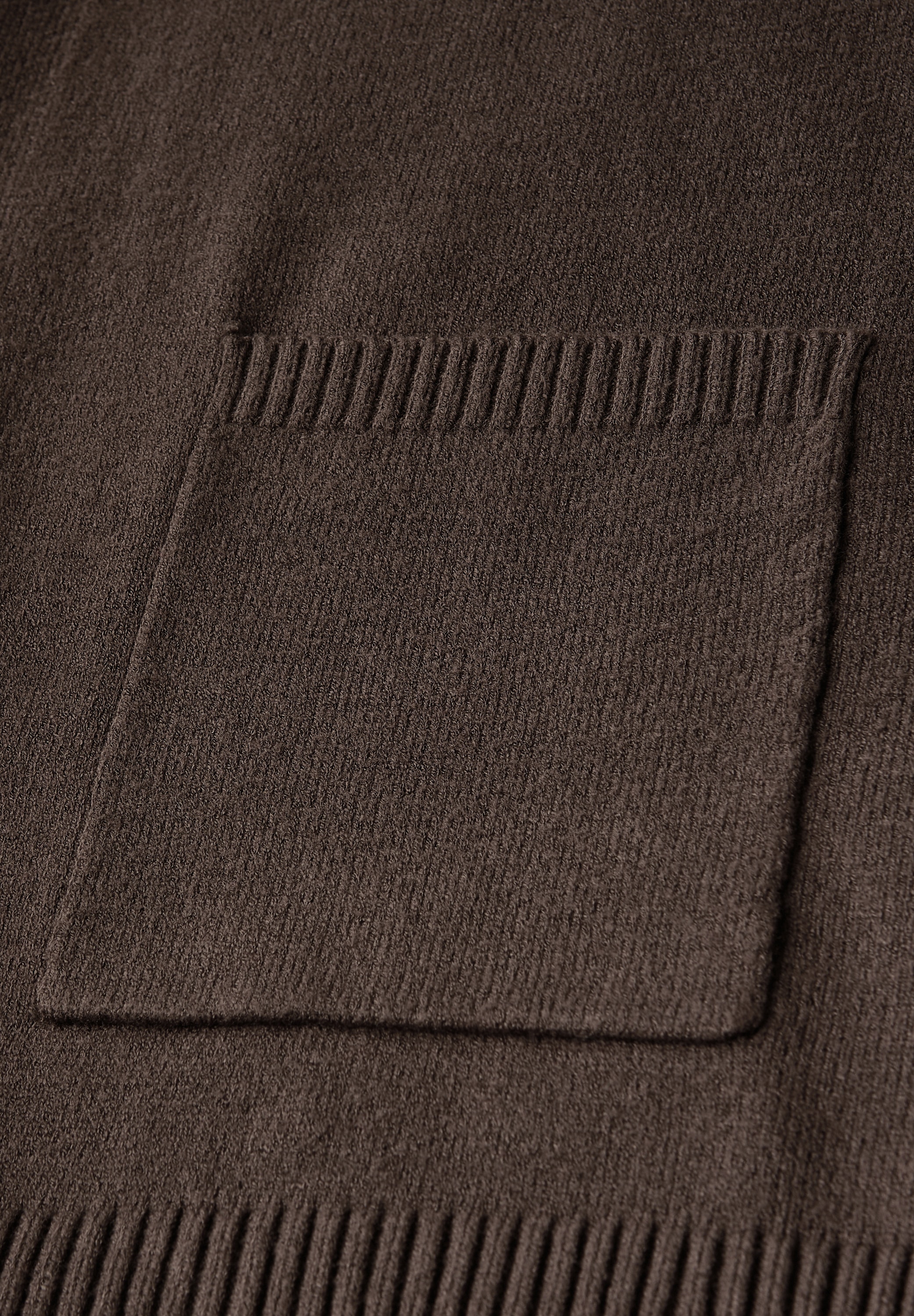 STREET ONE Strickjacke, aus softem Materialmix