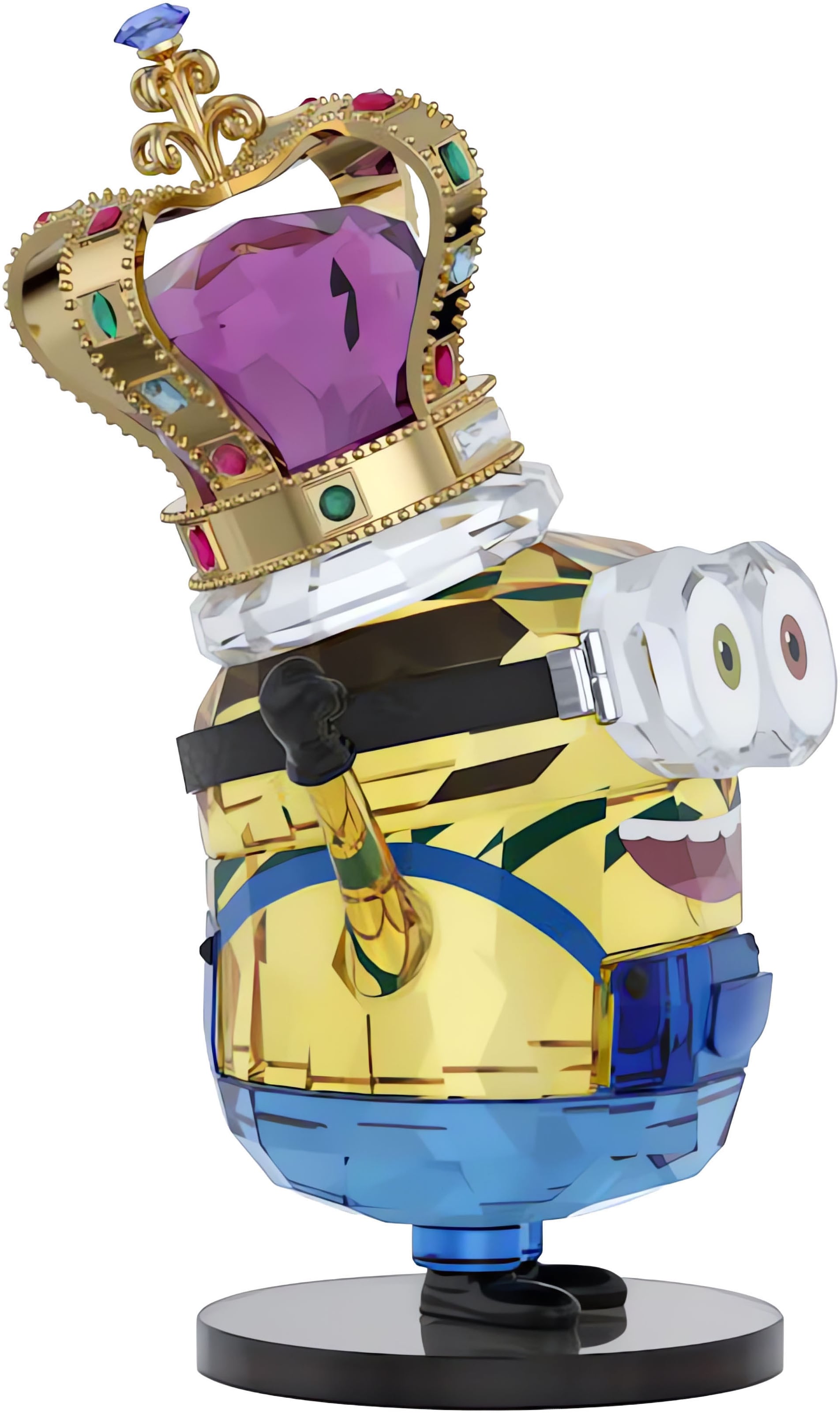 Swarovski Comicfigur »Dekofigur Kristallfigur Sammelfigur Minions King Bob, 5692030«, Swarovski® Kristall