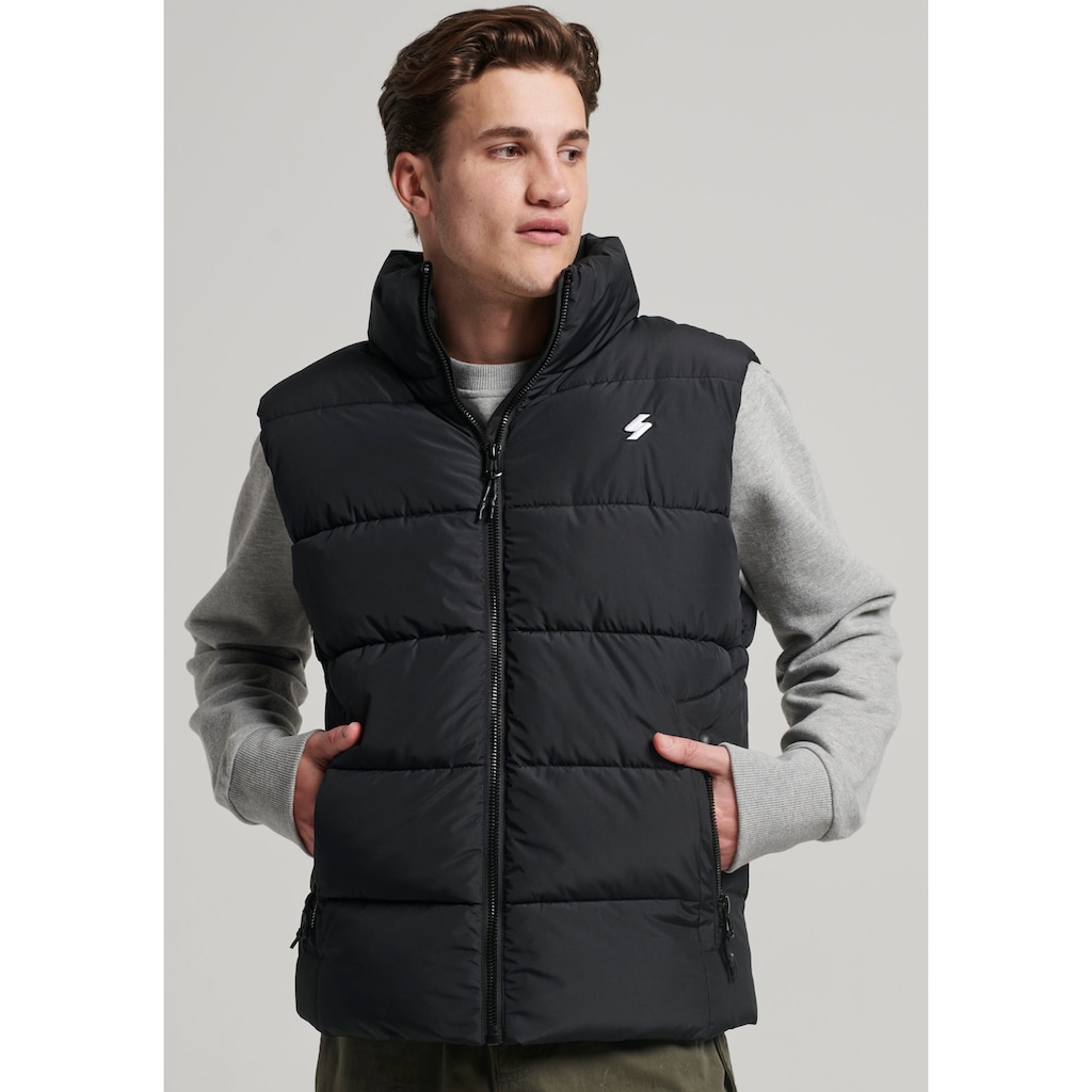 Superdry Steppweste »SPORTS PUFFER GILET«