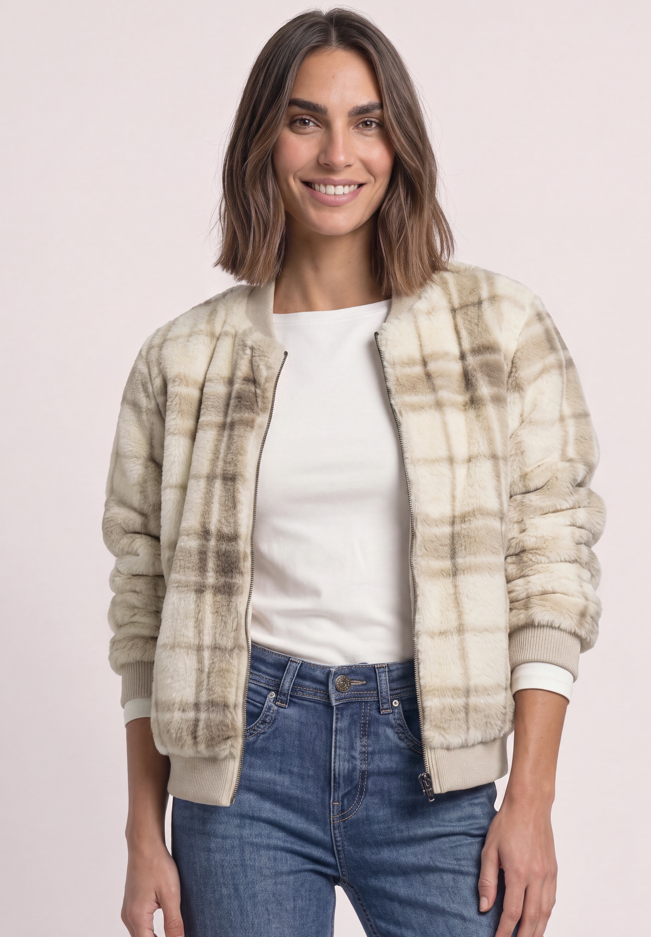 STREET ONE ohne Kapuze mit Zipper
