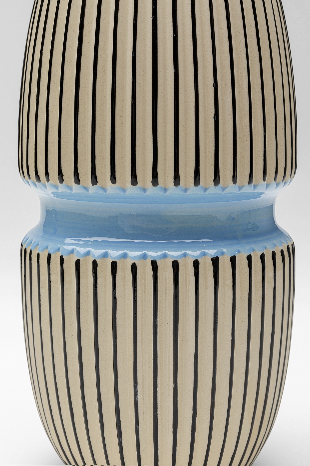 Kare Design Tischvase »Vase Calabria Blau 31cm«