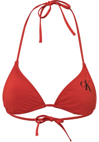 Calvin Klein Swimwear Triangel-Bikini-Top »TRIANGLE-RP«, mit Calvin Klein Markenlabel kaufen