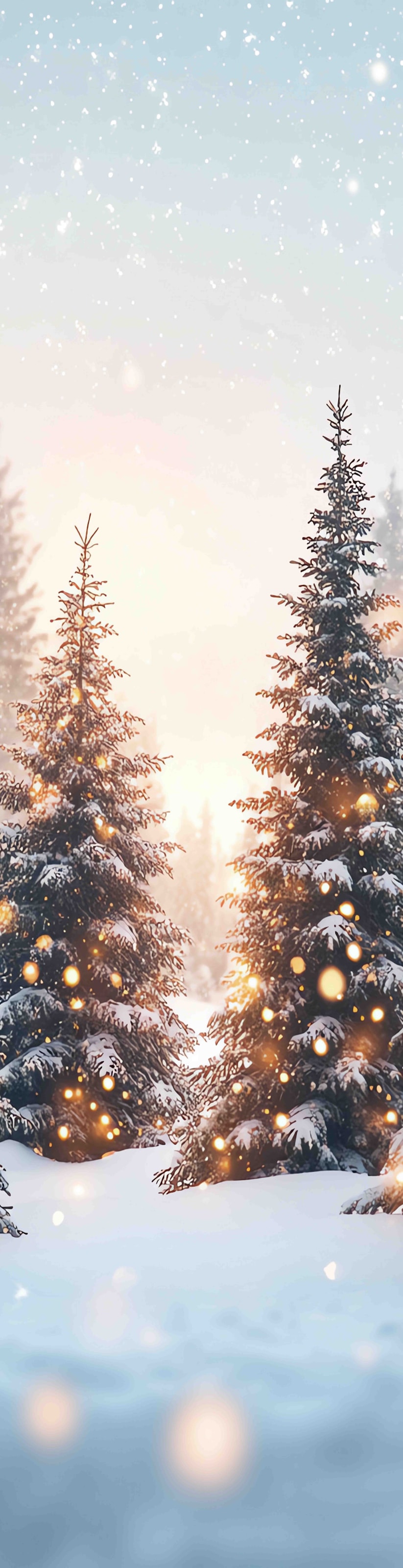 HOME WOHNIDEEN Schiebegardine »SCHNEETANNEN« Paneelwagen 1 Stk. tlg. Schiebewand, Dekostoff, Digitaldruck