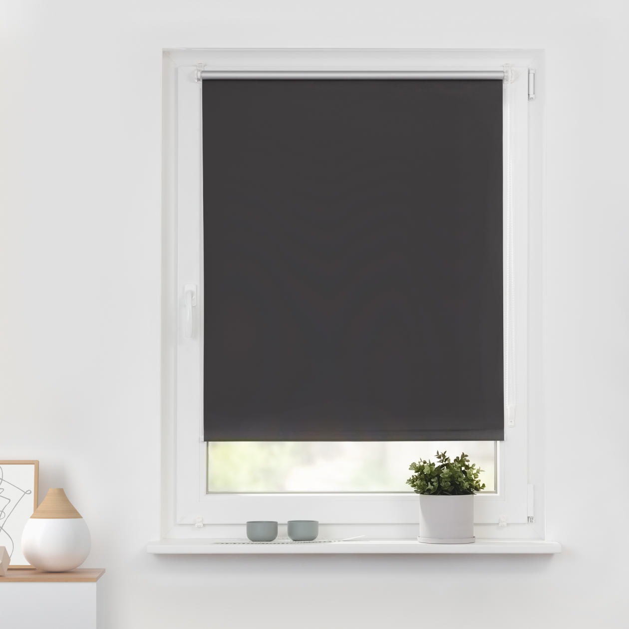 Thumbnail - LICHTBLICK ORIGINAL Seitenzugrollo "Verdunkelungsrollo Thermo-Rollo Klemmfix ohne Bohren" verdunkelnd Hitzeschutz  Verdu...