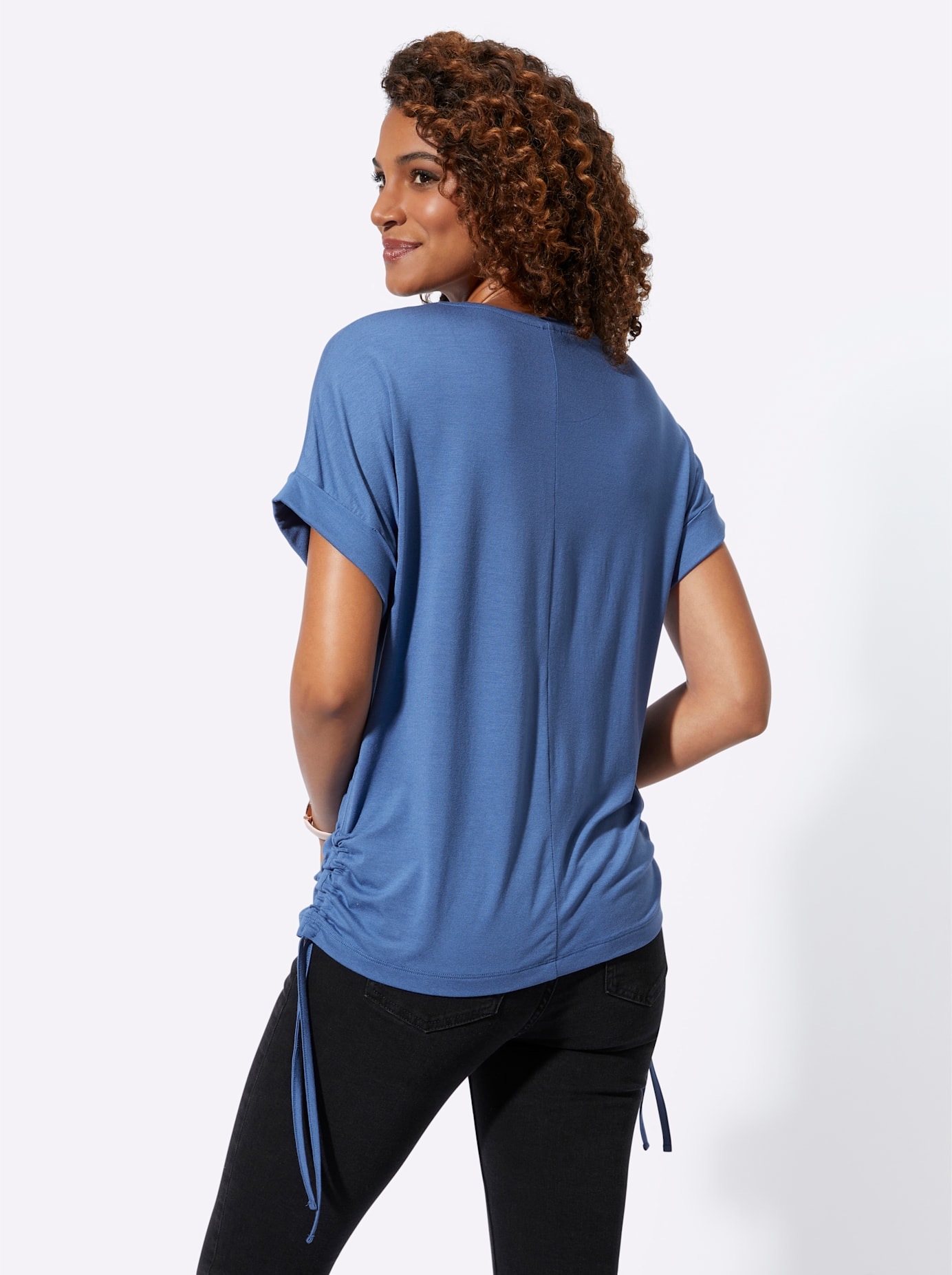 Thumbnail - Inspirationen Kurzarmshirt "Rundhals-Shirt" 1 Stk. tlg.