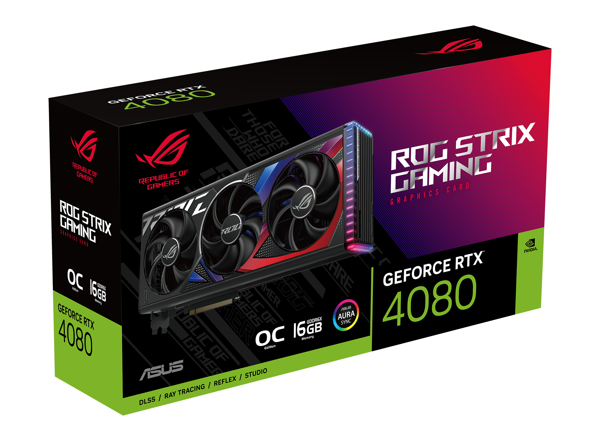 Asus Grafikkarte »ROG-STRIX-RTX 4080-O16G-GAMING«, 16 GB, GDDR6X