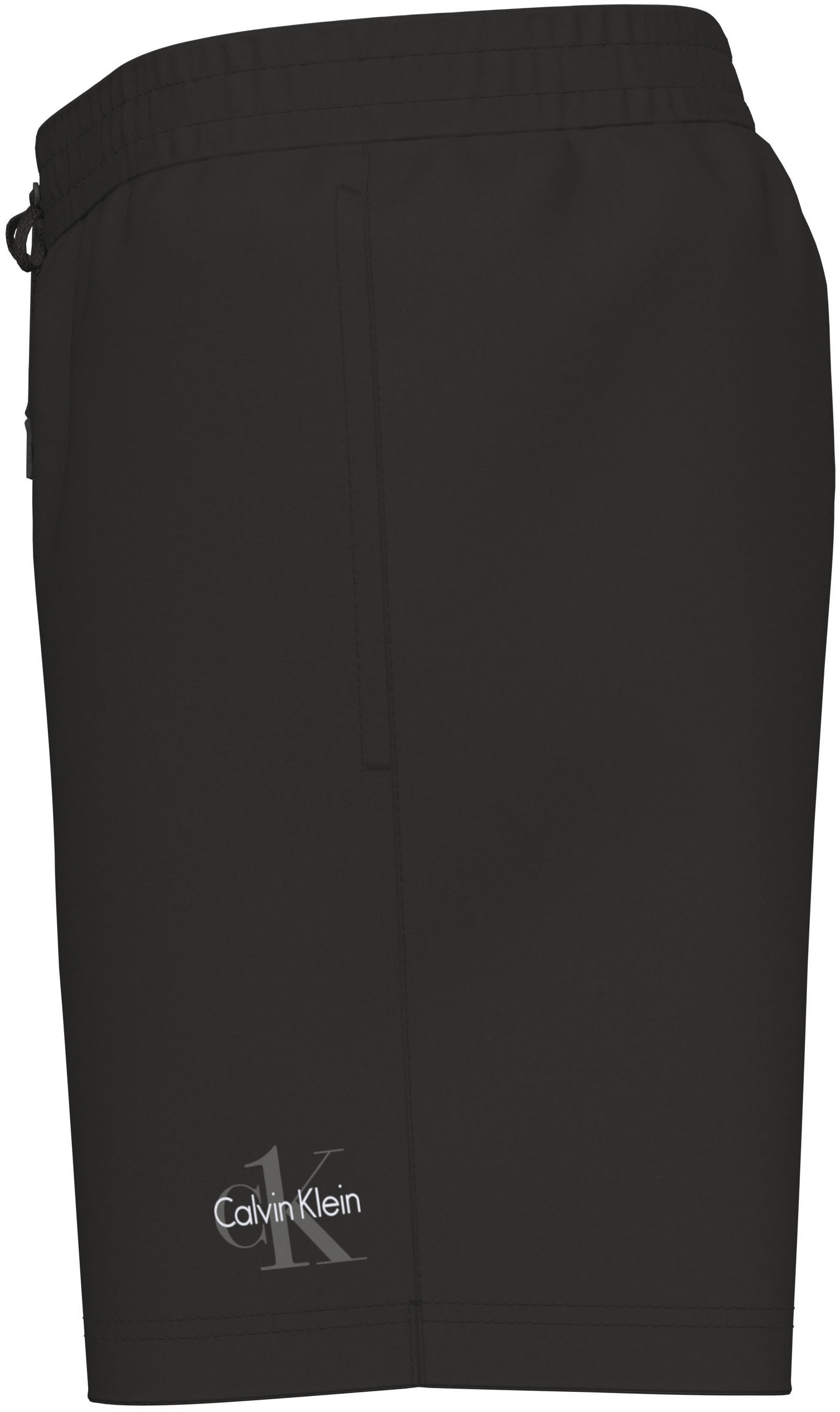 Calvin Klein Swimwear Badeshorts Körpernahe Passform mit elastischem Bund