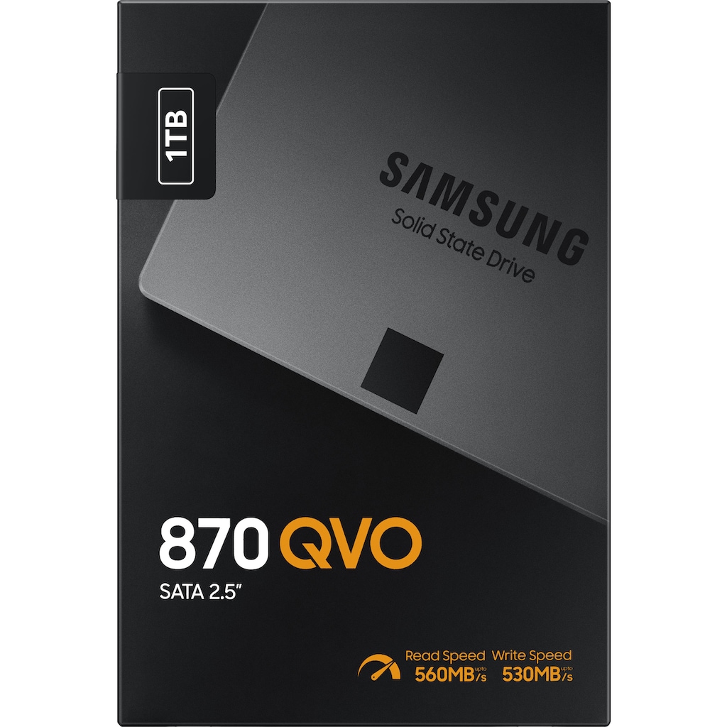 Samsung interne SSD »870 QVO«, 2,5 Zoll, Anschluss SATA