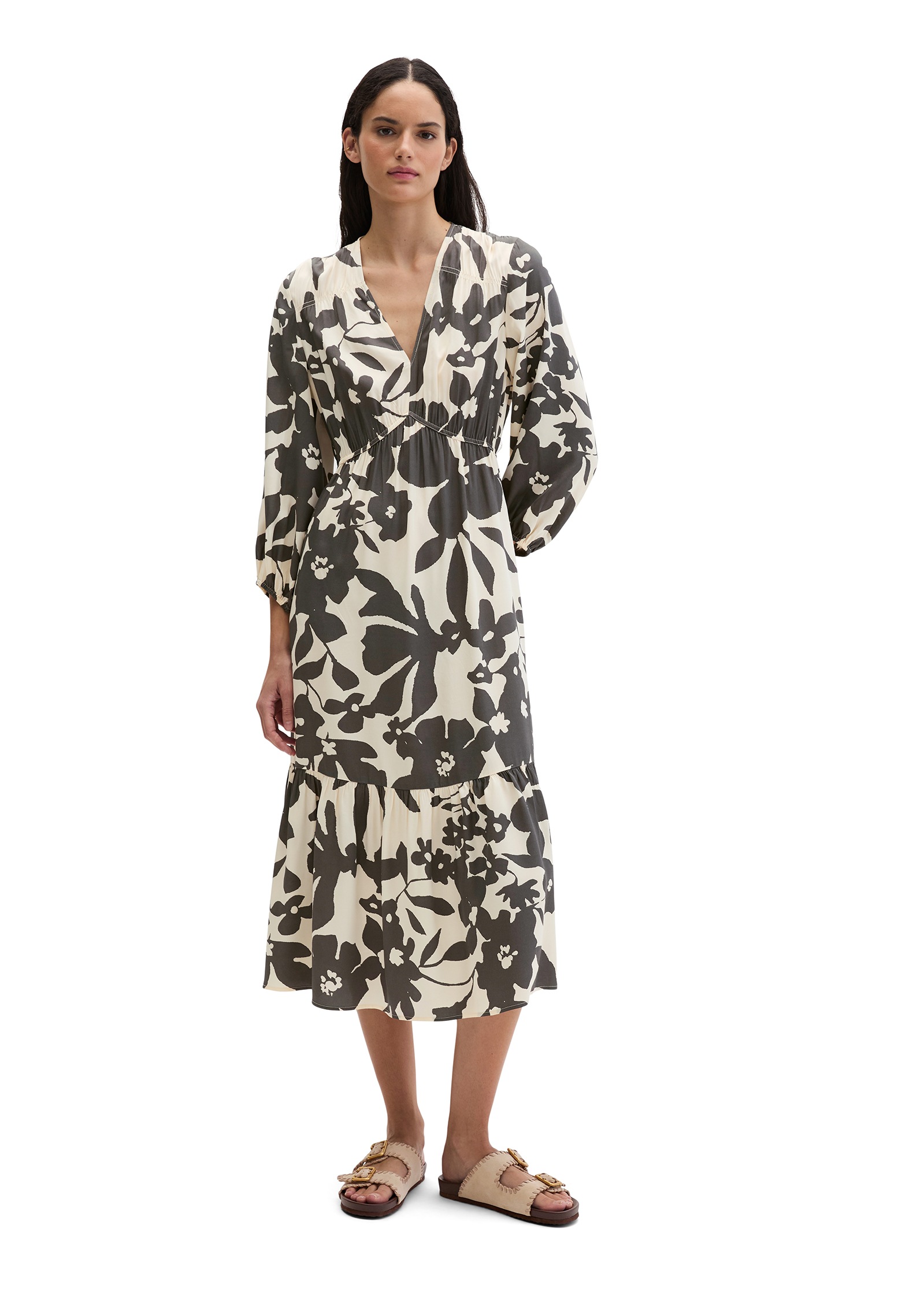 Marc O'Polo Sommerkleid flared aus LENZING ECOVERO