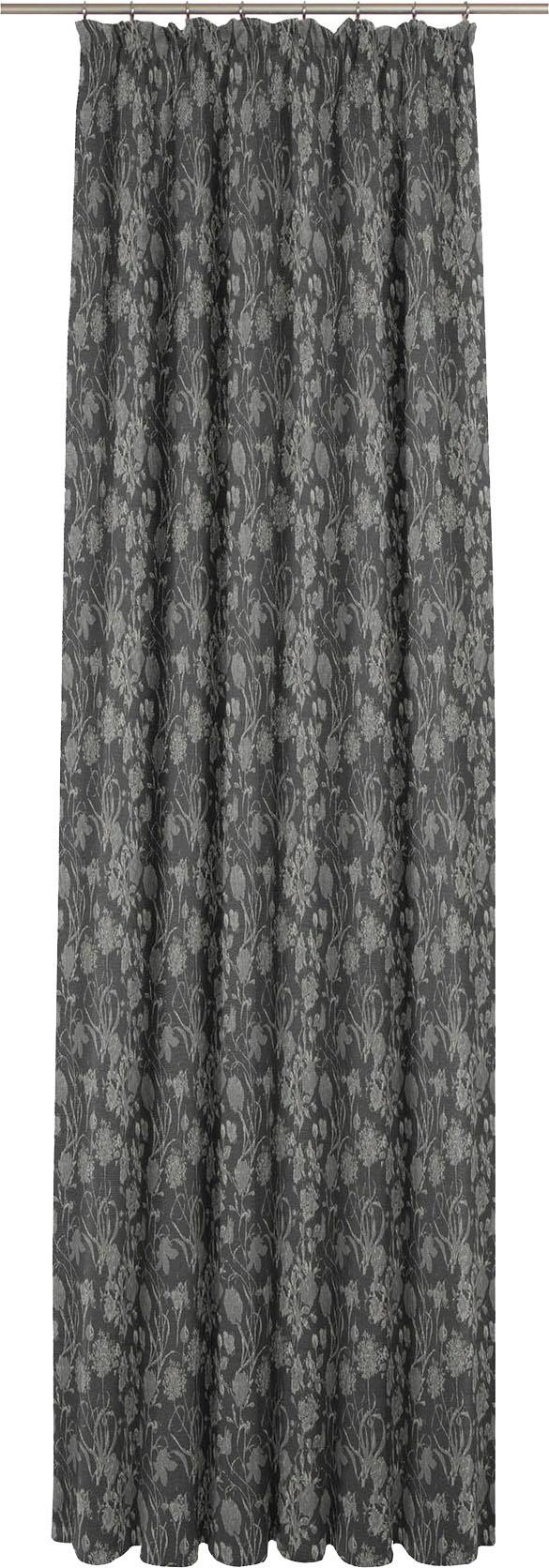 Adam Vorhang "Flower Cuvée" Kräuselband 1 Stk. tlg. aus 100% Bio-Baumwolle günstig online kaufen
