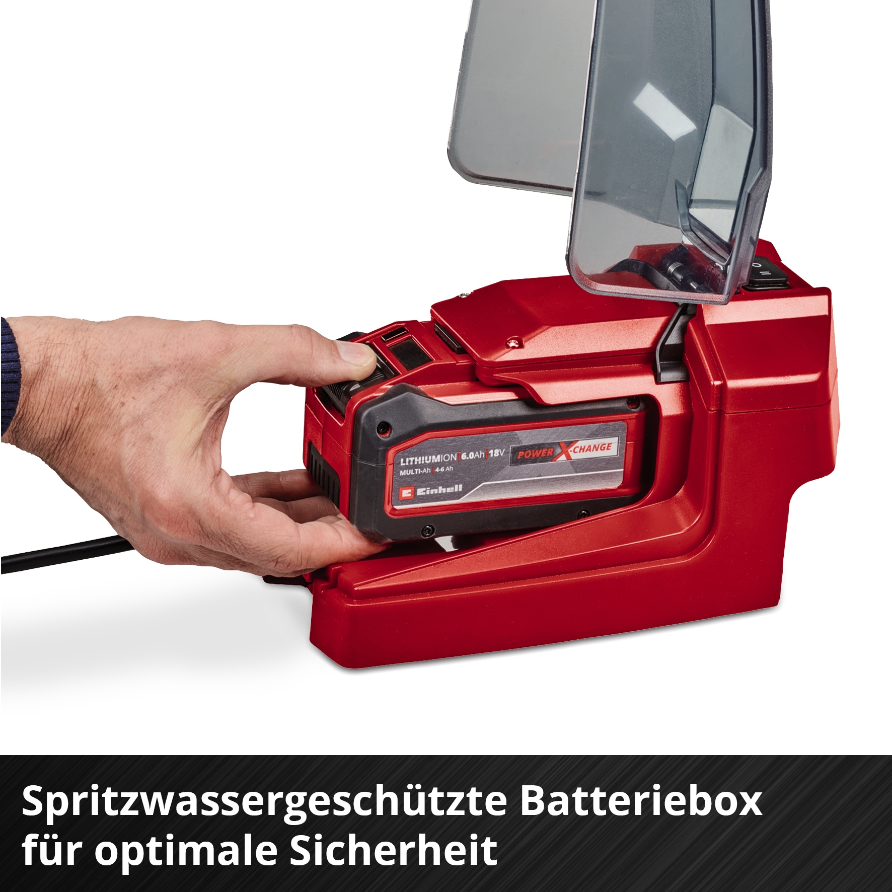 Einhell Akku-Gartenpumpe »Schmutzwasserpumpe GE-DP 18/25 LL Li - Solo«, 7.000 l/h, Power X-Change, ohne Akku und Ladegerät