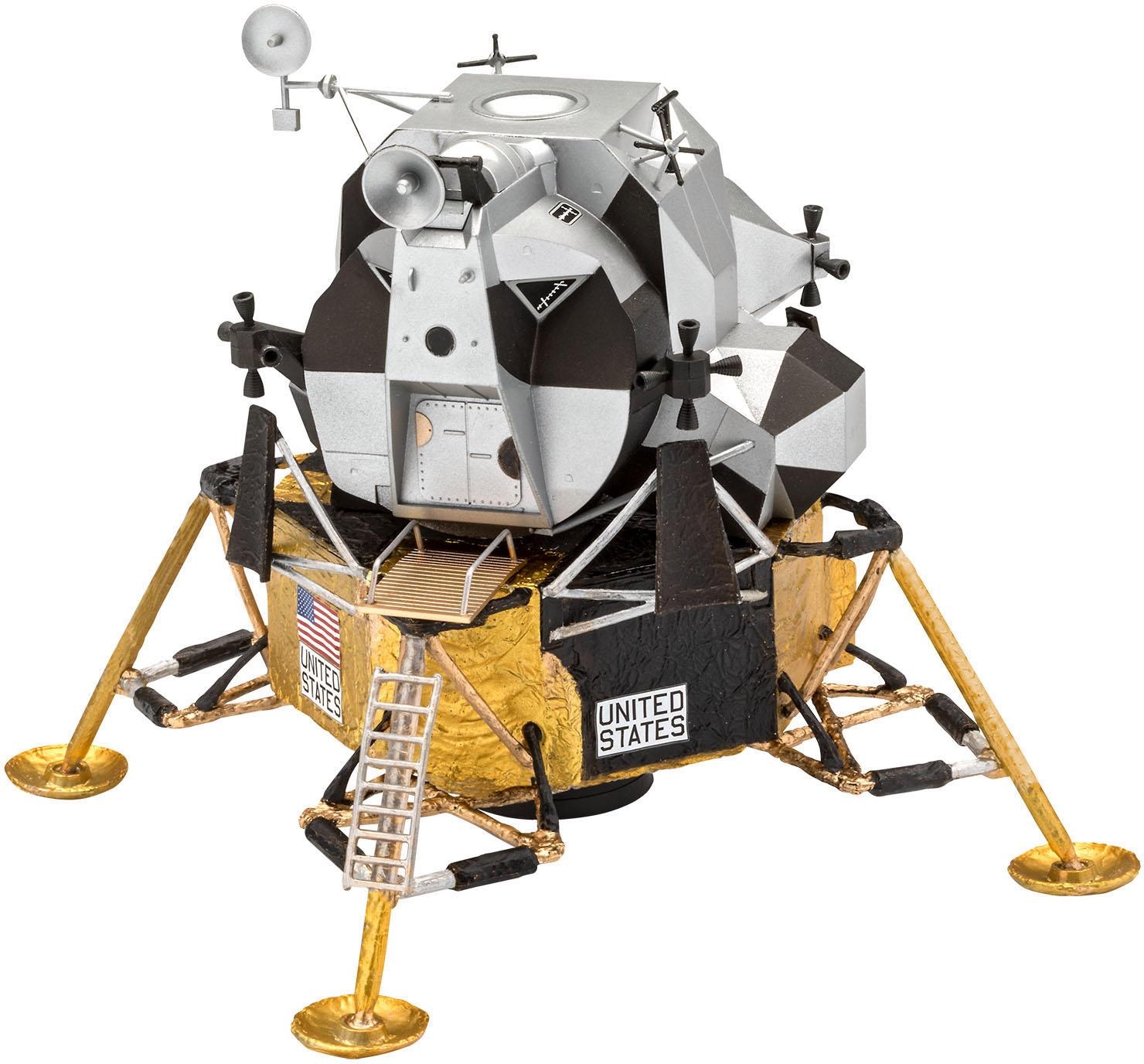 Revell® Modellbausatz »Apollo 11 Lunar Module Eagle«, 1:48, Jubiläumsset mit Basis-Zubehör