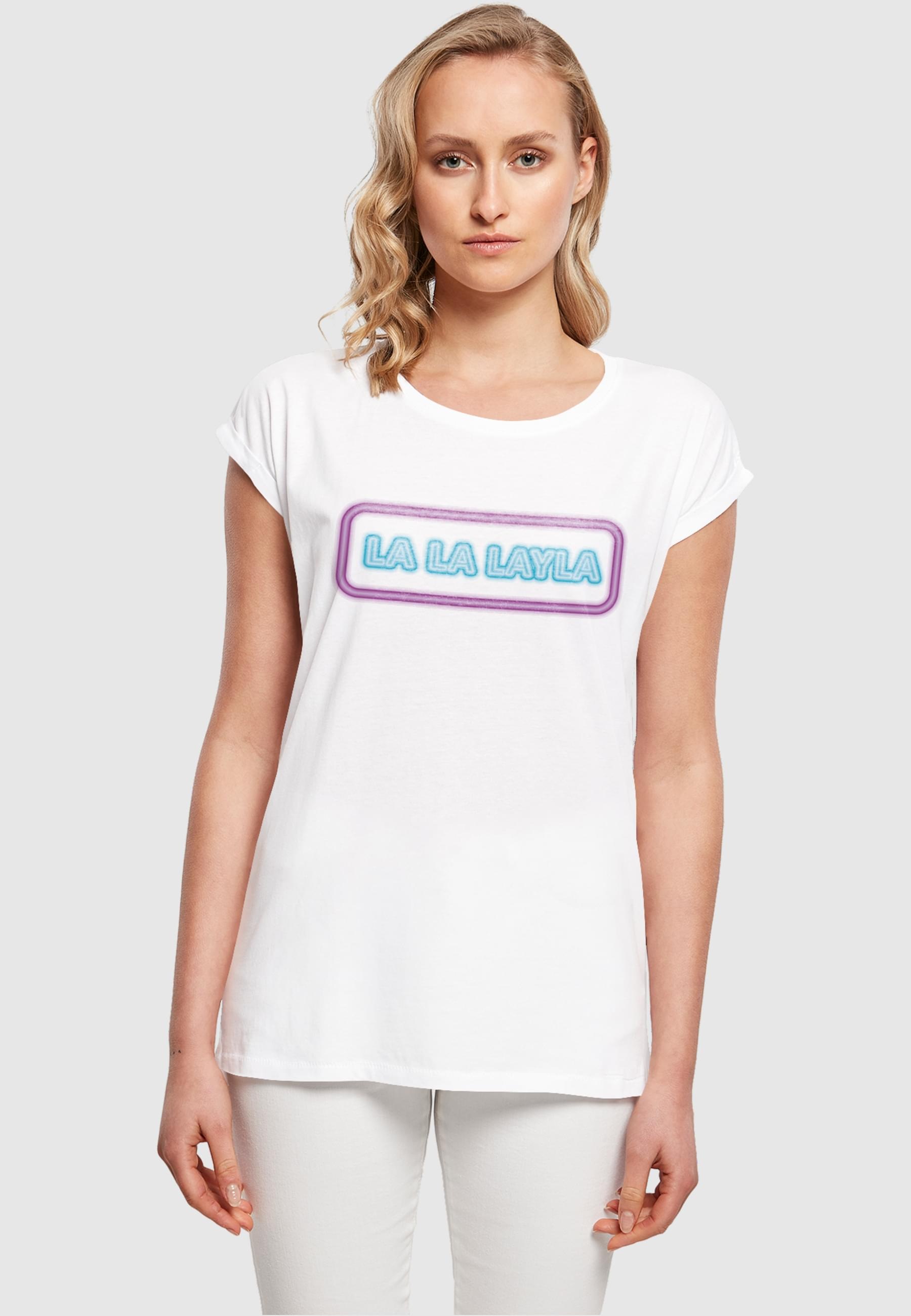 Merchcode T-Shirt LAYLA BAUR »Damen (1 Ladies LA tlg.) bestellen | T-Shirt«, für LA