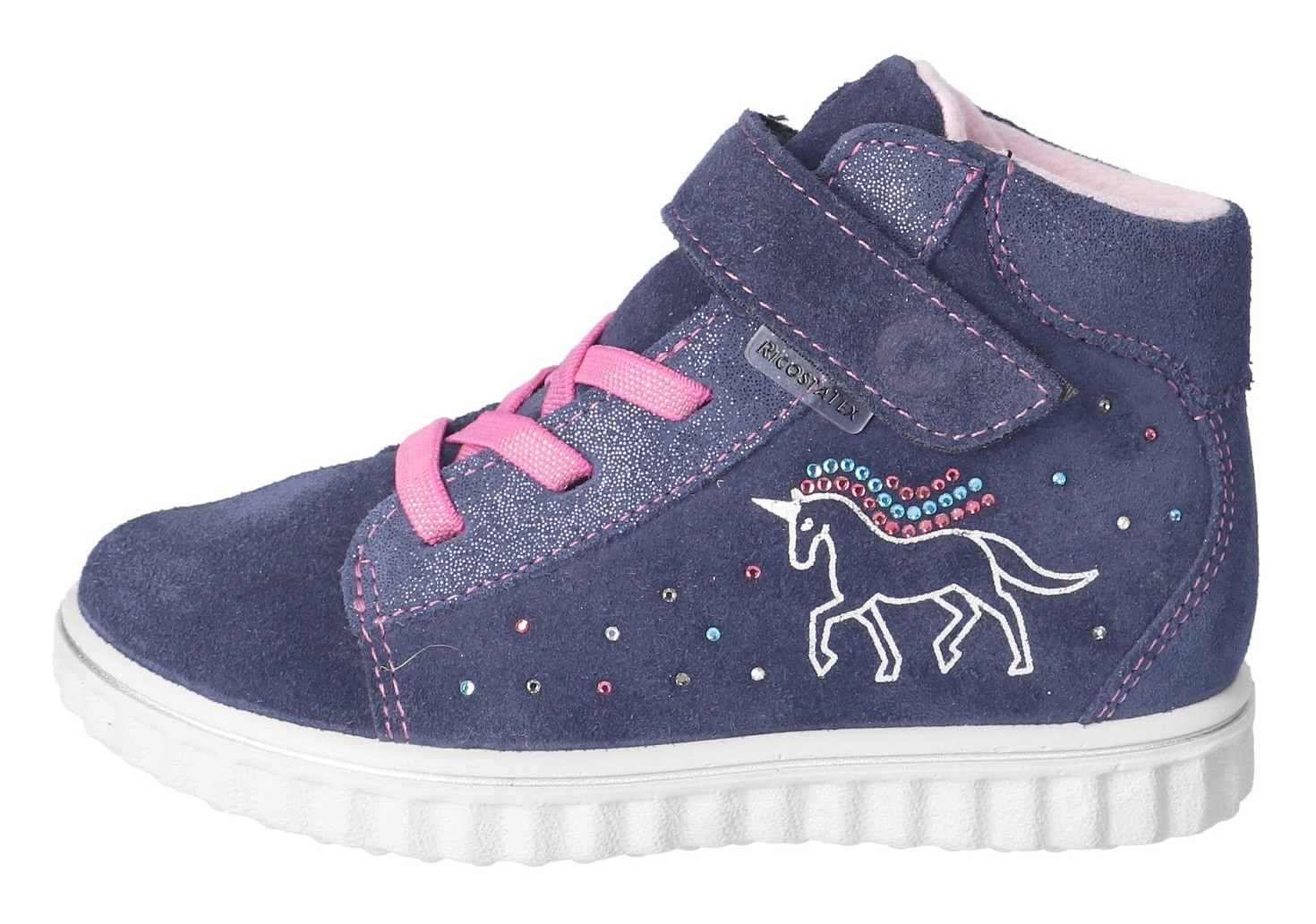 Ricosta Sneaker »Jeannie«, Schnürboots mit TEX-Ausstattung, Größenschablone zum Download