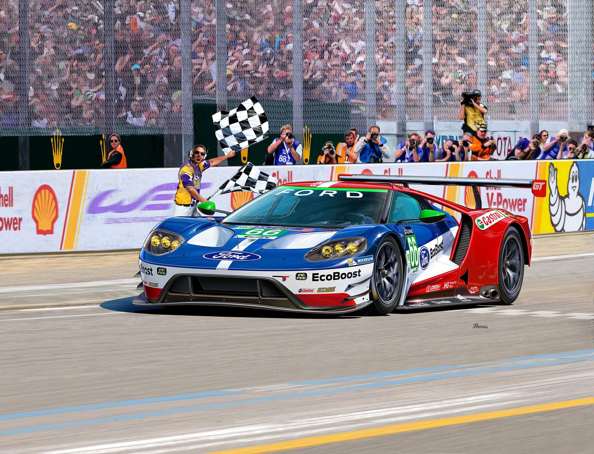 Revell® Modellbausatz »Ford GT - Le Mans 2017«, 1:24