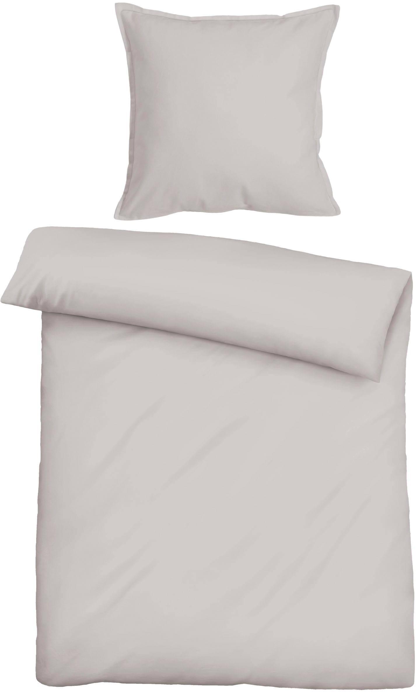 Biberna Bettwäsche »620500« 2 feiner Glanz + weicher Griff, pflegeleicht, ganzjährig einsetzbar, RV