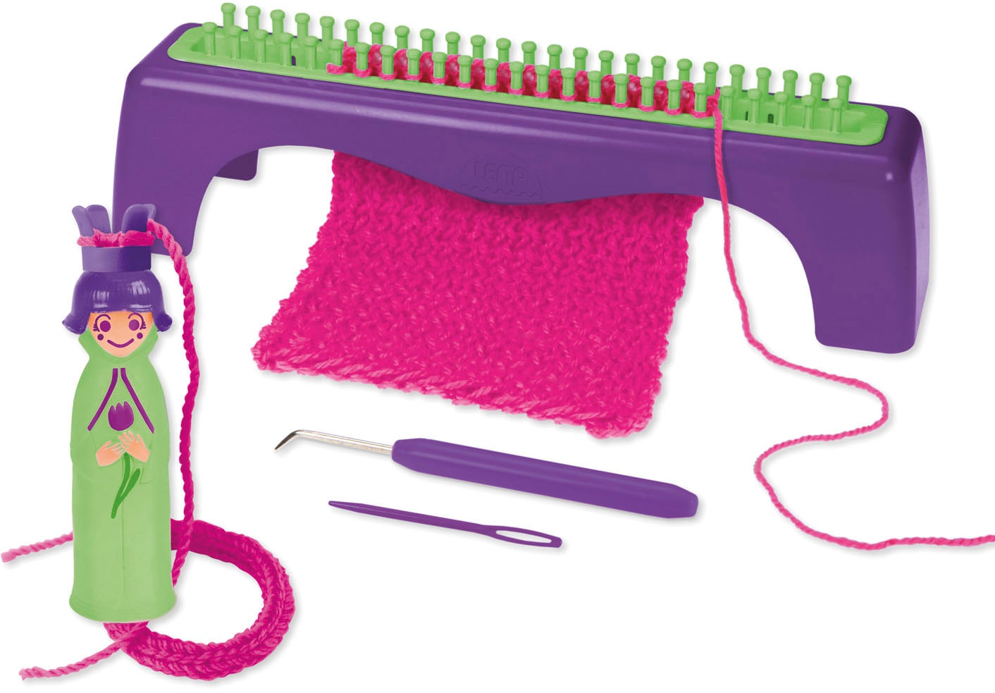 Lena® Kreativset »Strickset mit Strickliesel«, Made in Europe