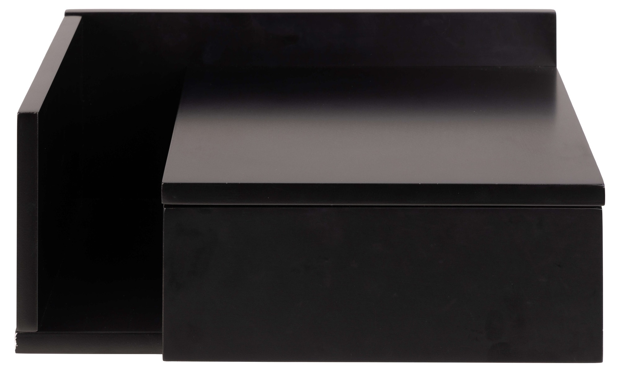 ACTONA GROUP Nachttisch »Ashlan Nachtkommode« Nachtschrank, wandmontiert, 1 Schublade, 1 Fachboden, Metallschienen