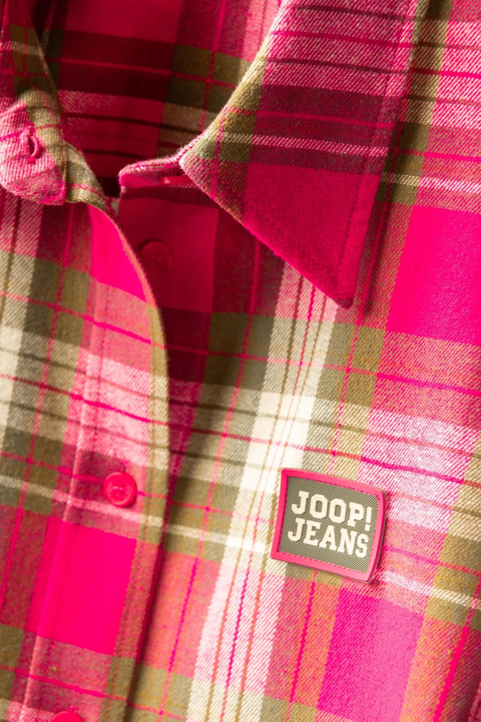 JOOP! Flanellbluse »Browyn« Regular fit mit Karomuster