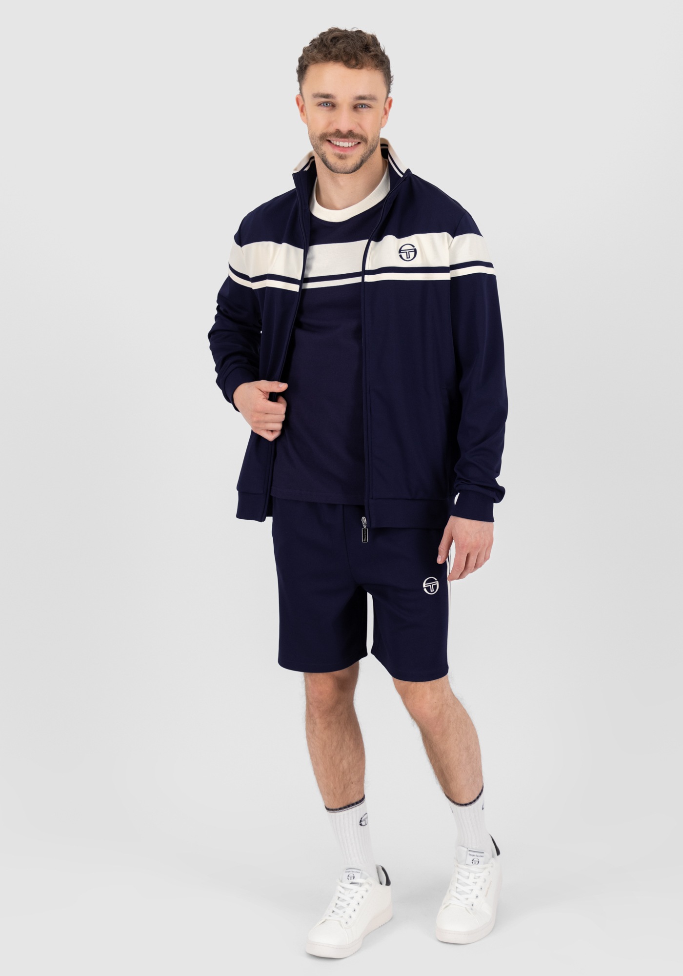 Sergio Tacchini T-Shirt »MASTER TEE_ Herren«, T-Shirt Herren, leichtes Kurzarmshirt, Sporttrikot, Outdoor, Sale