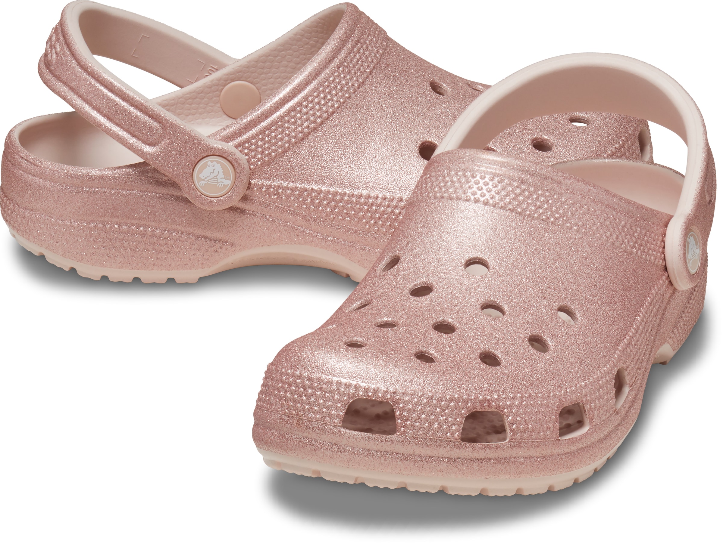 Crocs classic glitter clog on sale