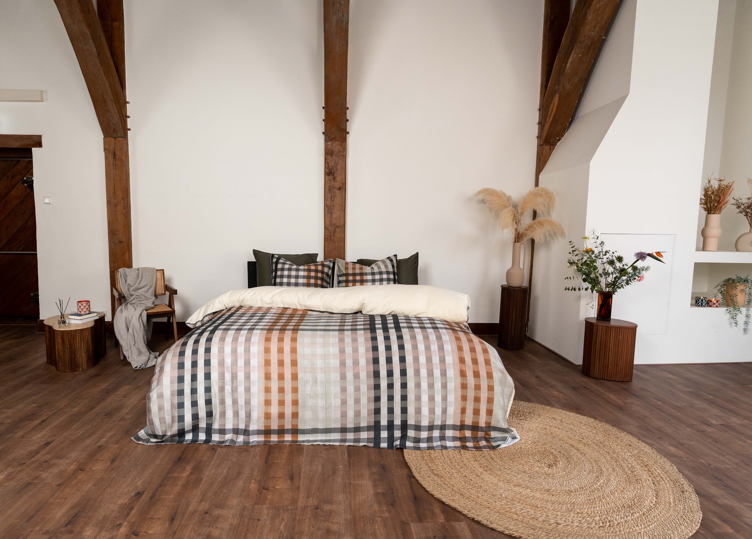 kayori Bettwäsche "Taru" 2 Stk. Hergestellt aus GOTS-zertifizierter Bio-Bau günstig online kaufen