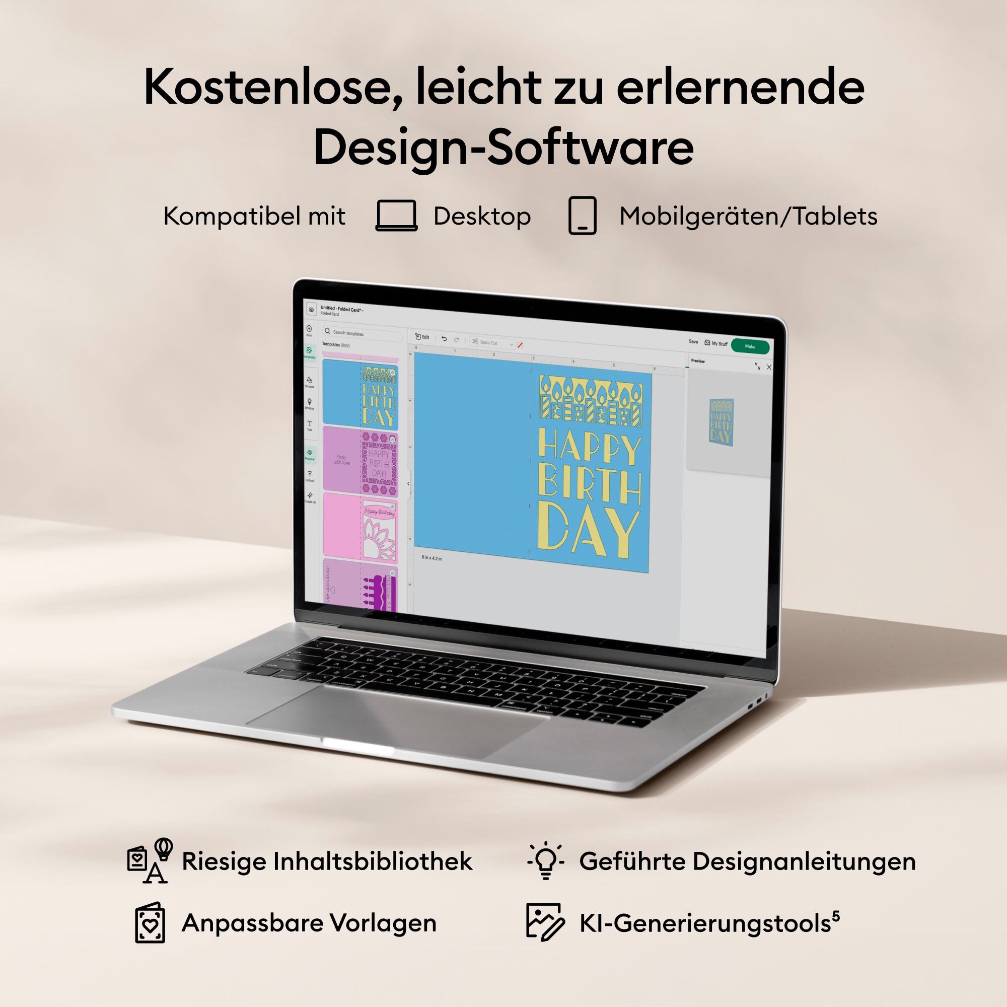 Cricut Papierschneidegerät »JOY 2™ Ultimate Bundle«