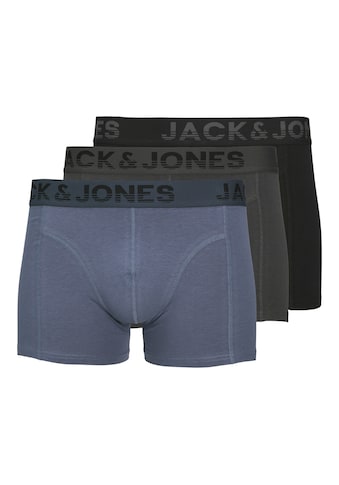 Trunk »JACSHADE SOLID TRUNKS 3 PACK NOOS«, (Packung, 3 St.)