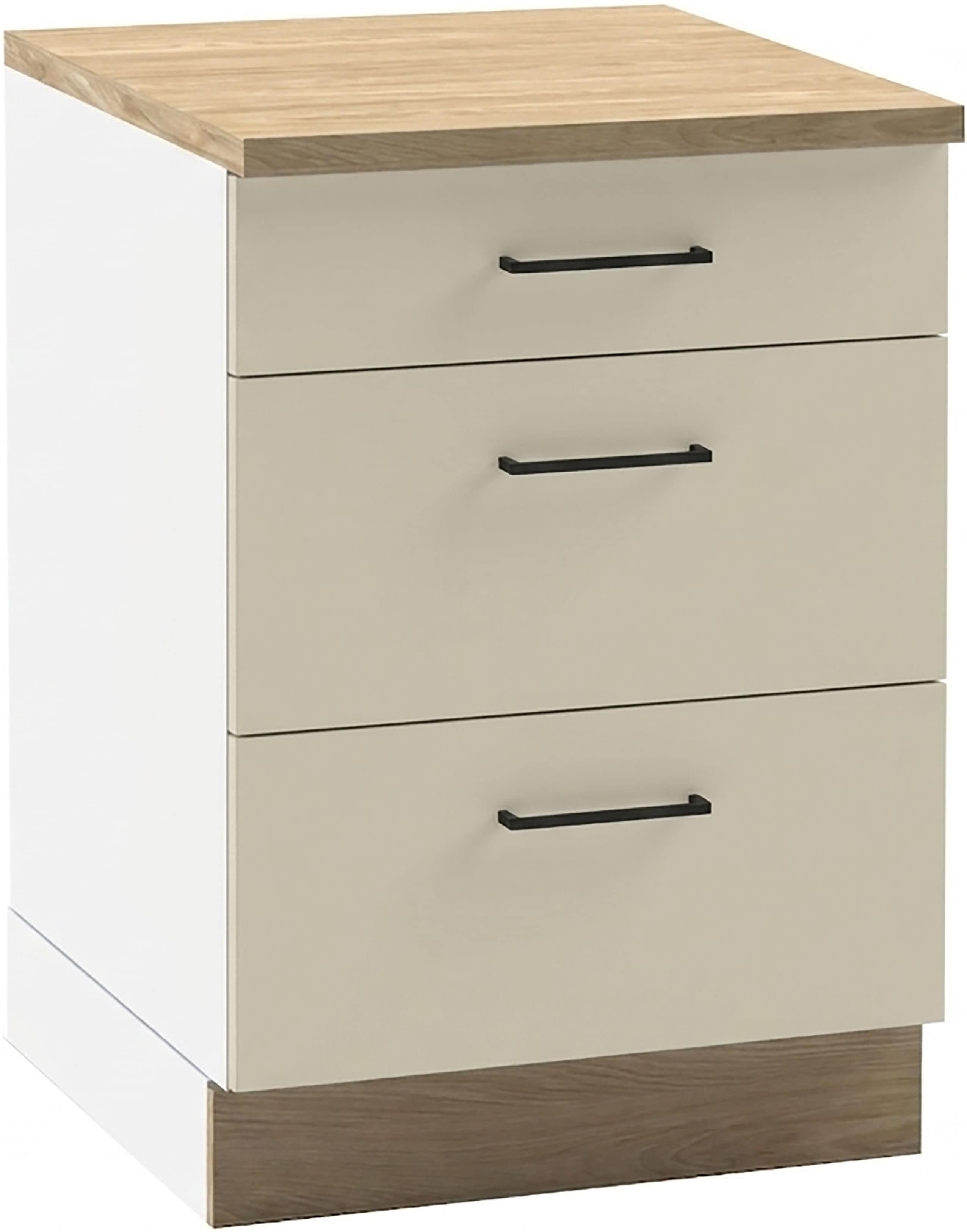 KOCHSTATION Unterschrank "KS-Kolari" 1 Stk. tlg. Maße (B/T/H): 60,1 x 60 x 88 cm