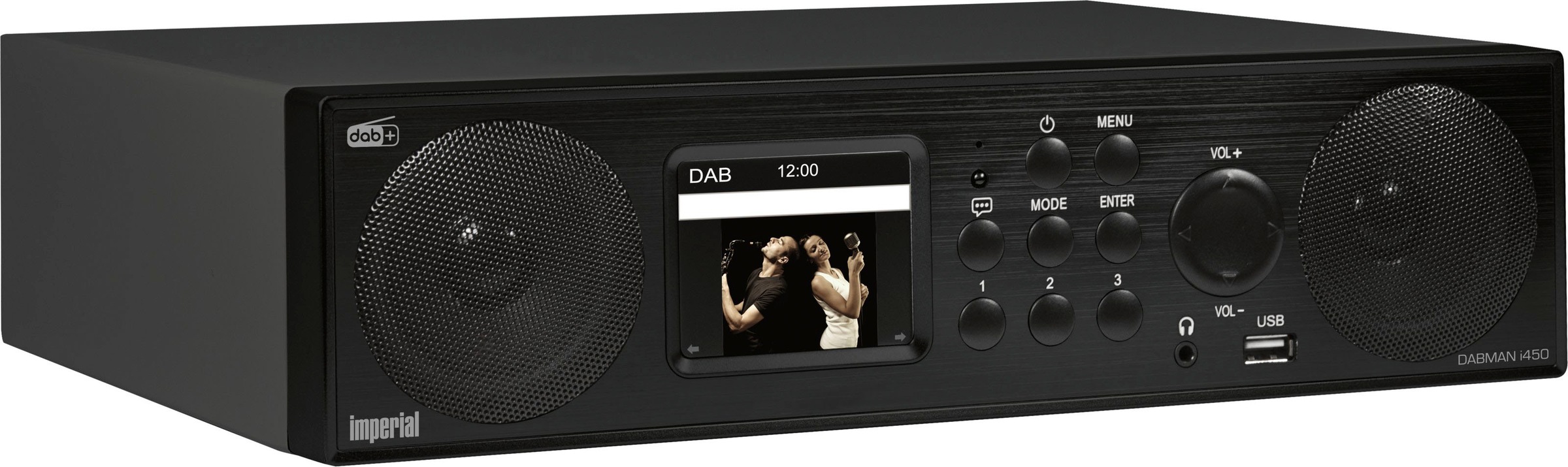 IMPERIAL by TELESTAR Küchen-Radio »DABMAN i450«, (WLAN-LAN  (Ethernet)-Bluetooth Digitalradio (DAB+)-Internetradio-UKW mit RDS 30 W) |  BAUR