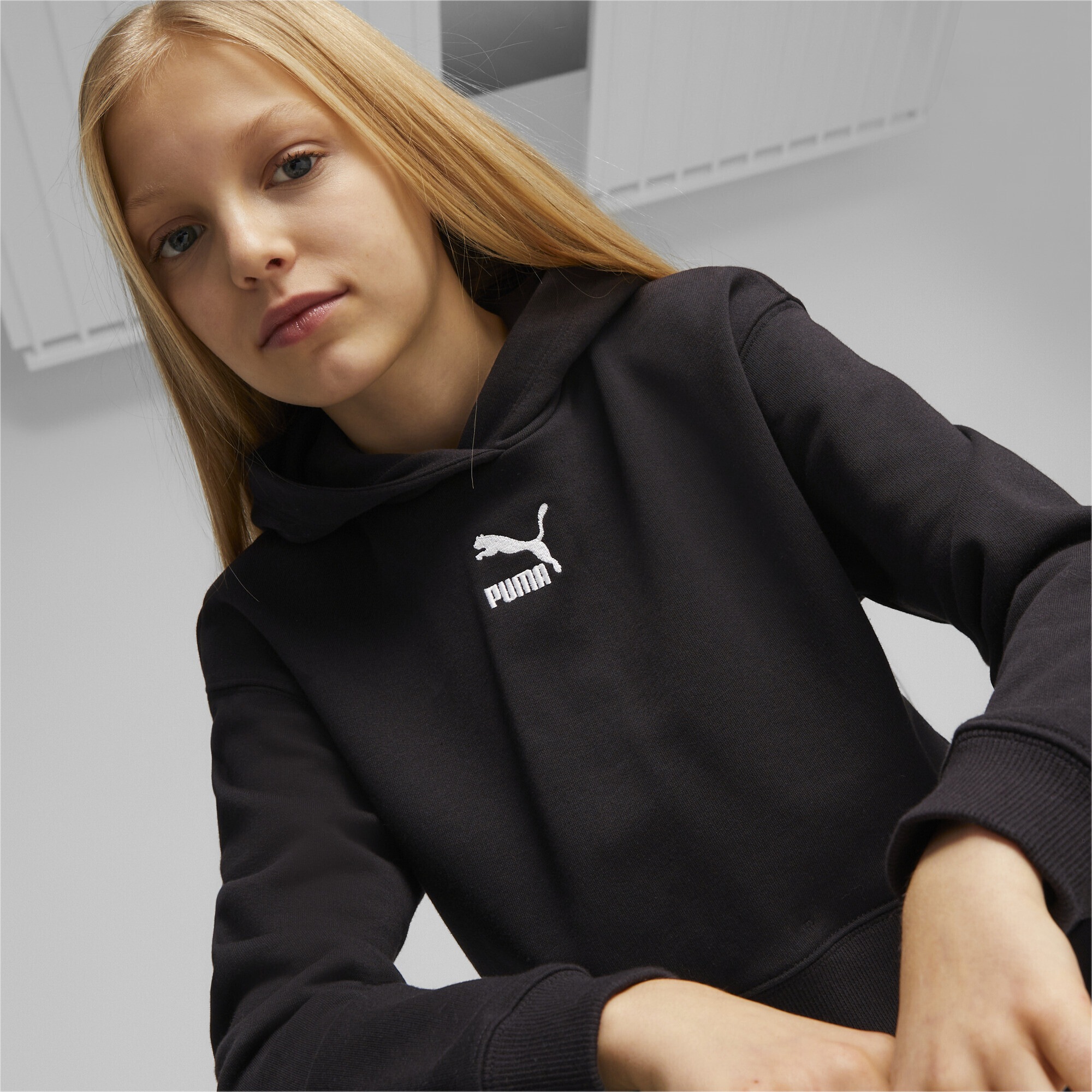 PUMA Kapuzenpullover »Classics Hoodie Kinder«