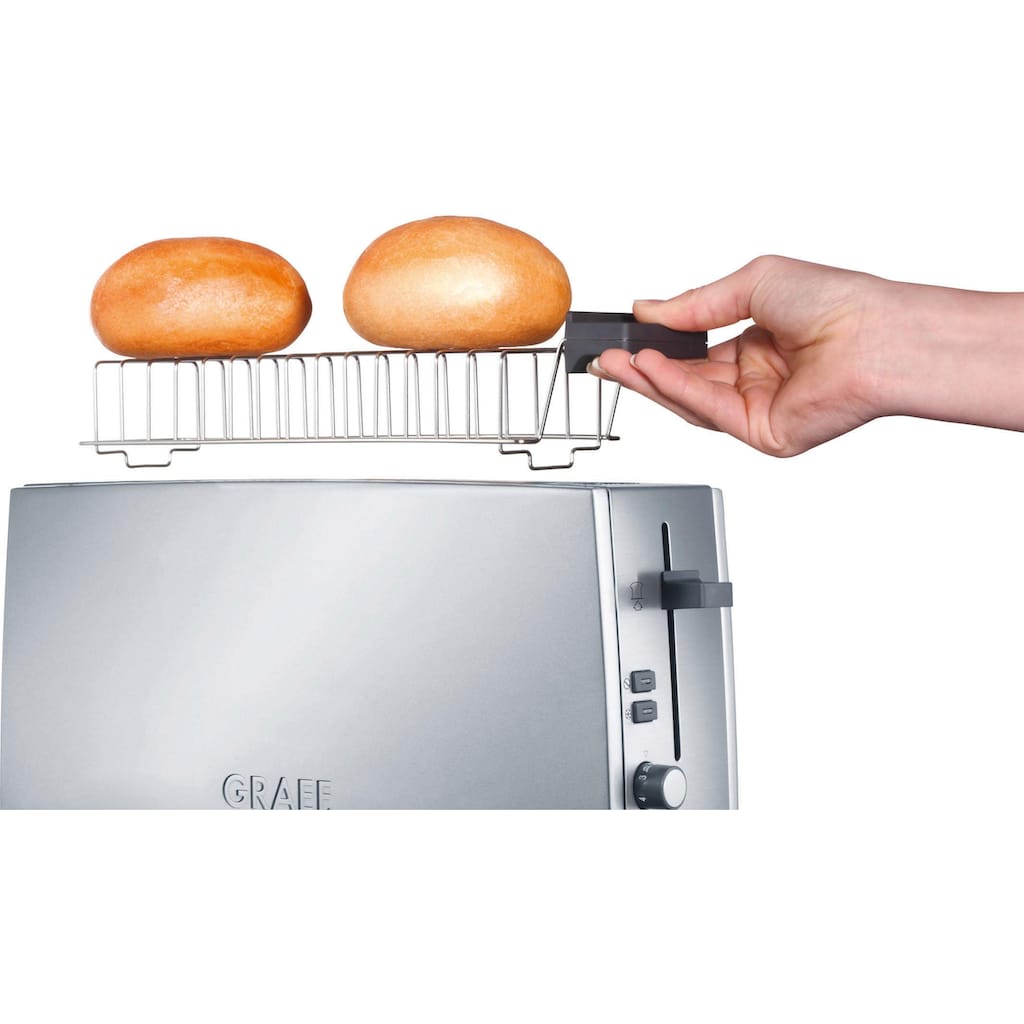Graef Toaster »TO 90«, 1 langer Schlitz, 880 W