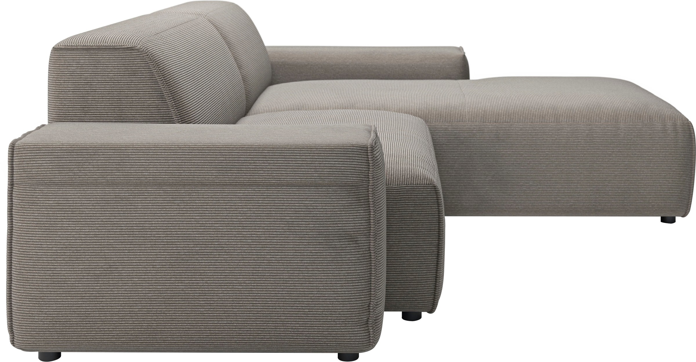 andas Ecksofa »Glimminge L-Form auch in Breitcord, Feincord + Easy care-Bezug,«, Breite 234, Zierkissen