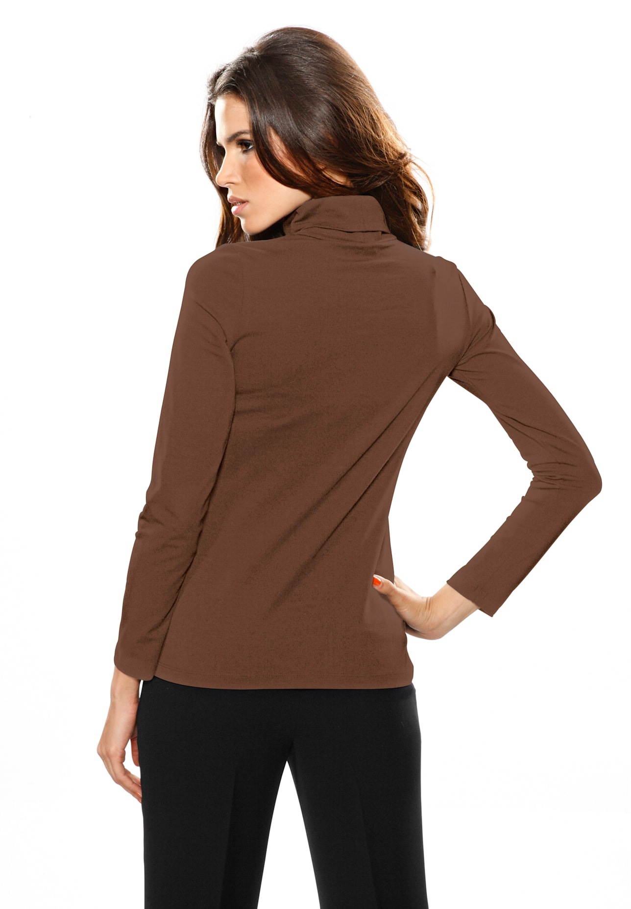 heine Rollkragenshirt "Rollkragen-Shirt" 1 Stk. günstig online kaufen