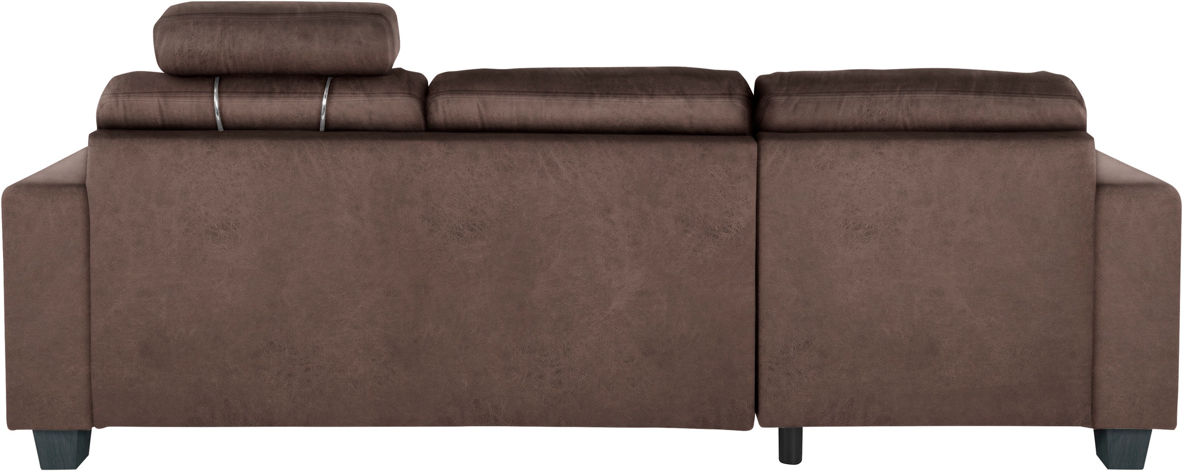 TRENDMANUFAKTUR Ecksofa »Chamber, zeitlos und modern, bequem mit hohem Sitzkomfort, L-Form«, inklusive einer Kopfstütze, wahlweise mit Schlaffunktion