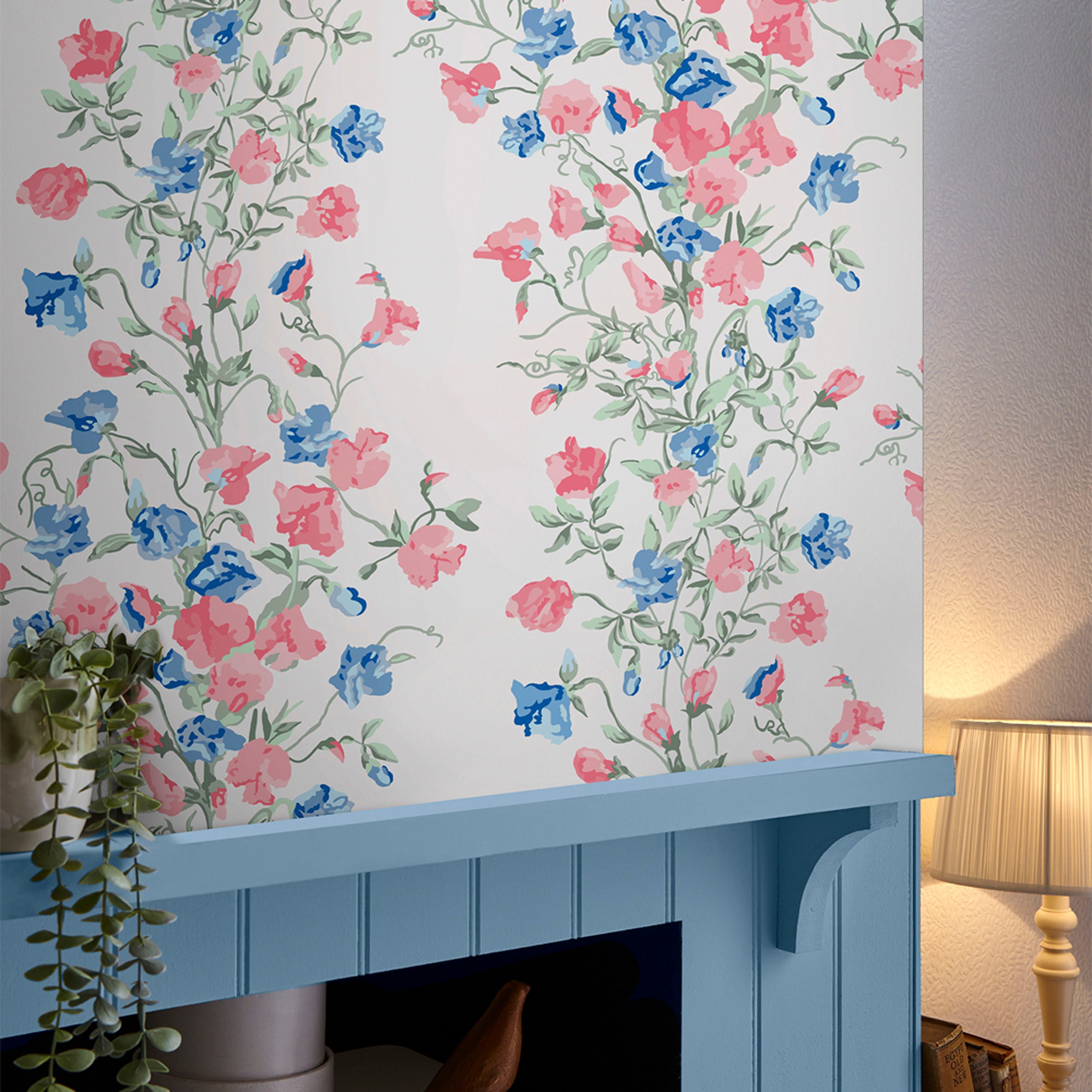 LAURA ASHLEY Vliestapete »Charlotte« Motiv glatt Motiv