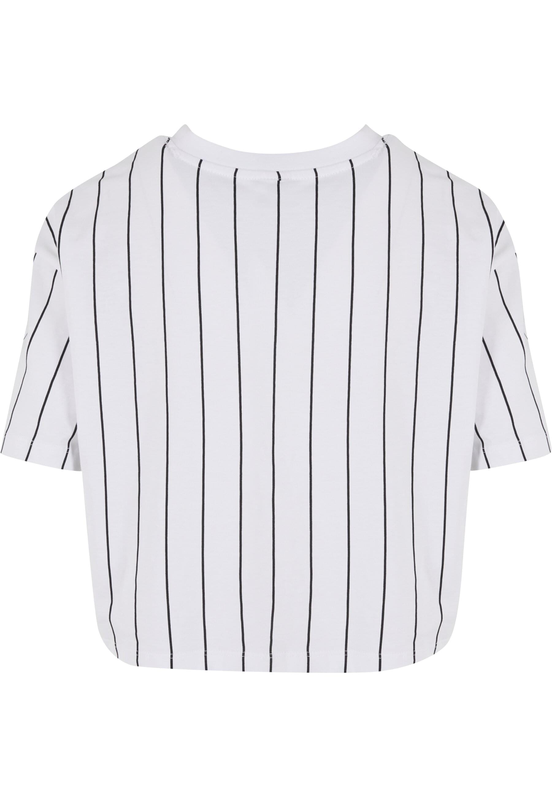 Karl Kani T-Shirt »Karl Kani Damen Small Signature Essential Pinstripe Crop Tee«, (1 tlg.)