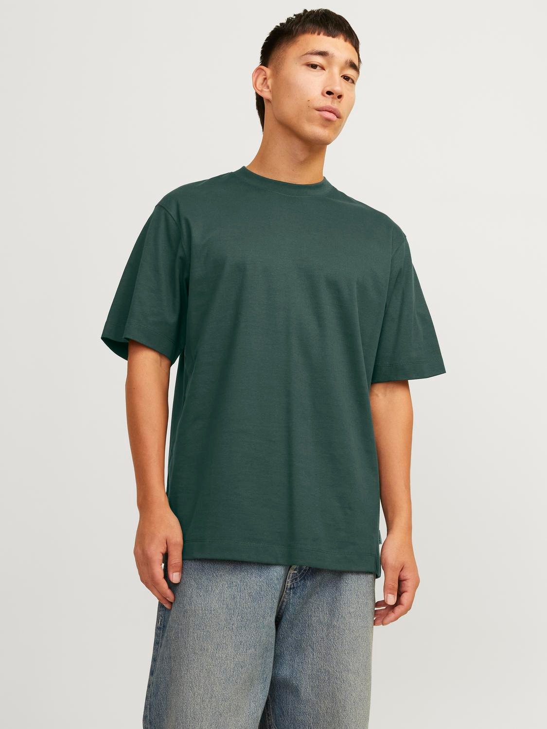 Jack & Jones Rundhalsshirt "JJEURBAN EDGE TEE SS O-NECK NOOS", mit Rundhalsausschnitt