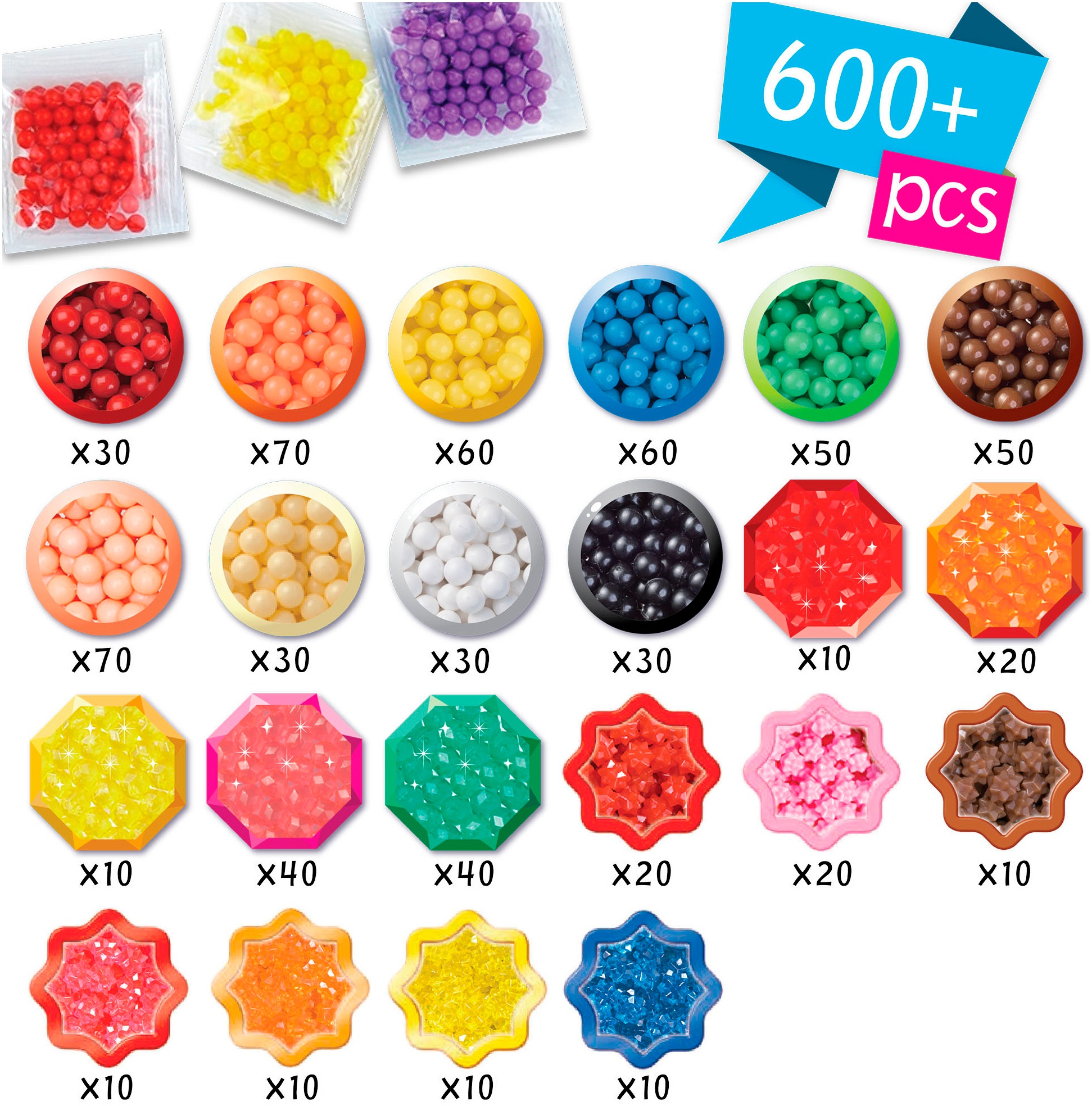 Aquabeads Kreativset »Super Mario™ Sternperlen Set«