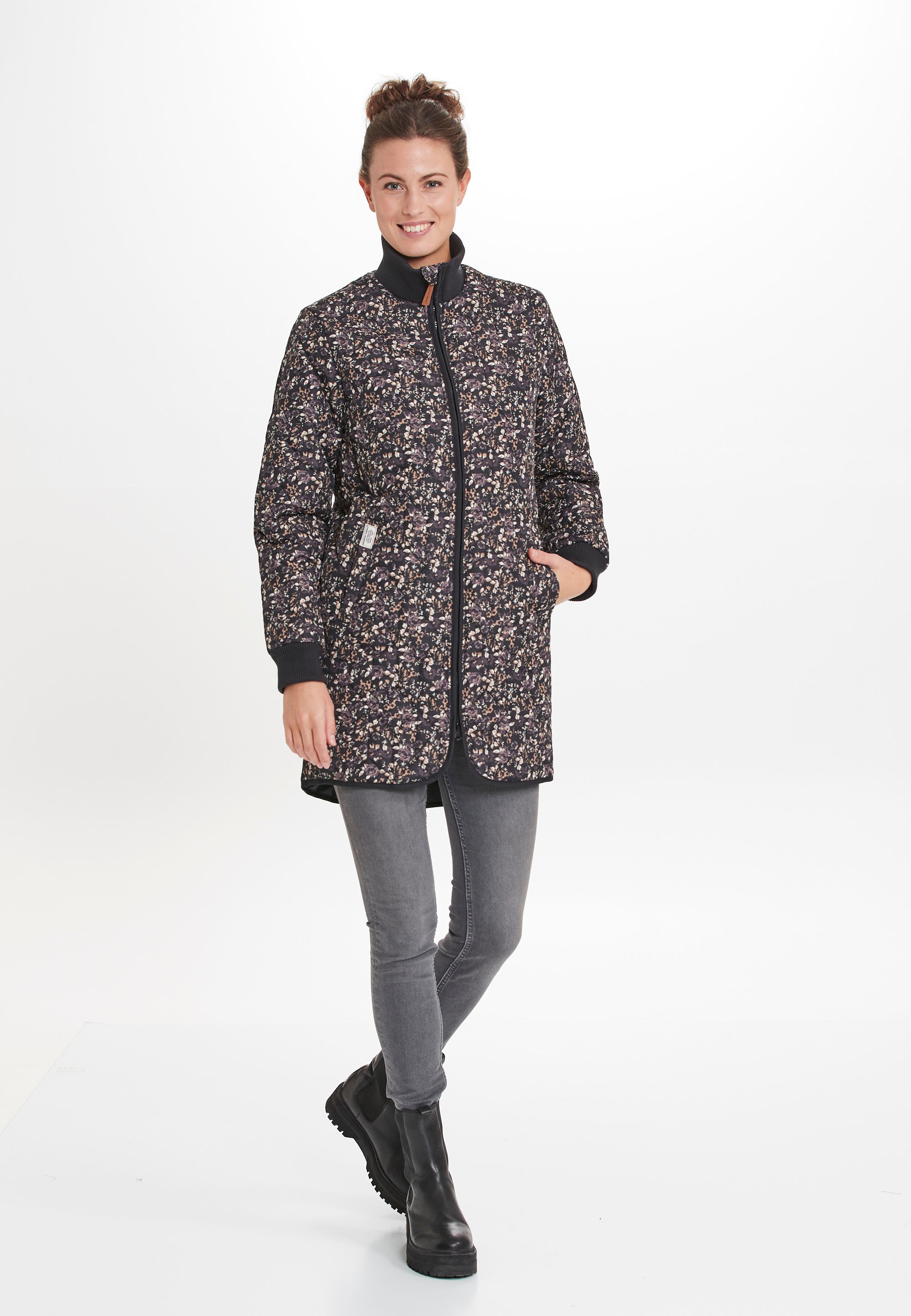 WEATHER REPORT Outdoorjacke »Floral« mit Kinnschutz SV8379