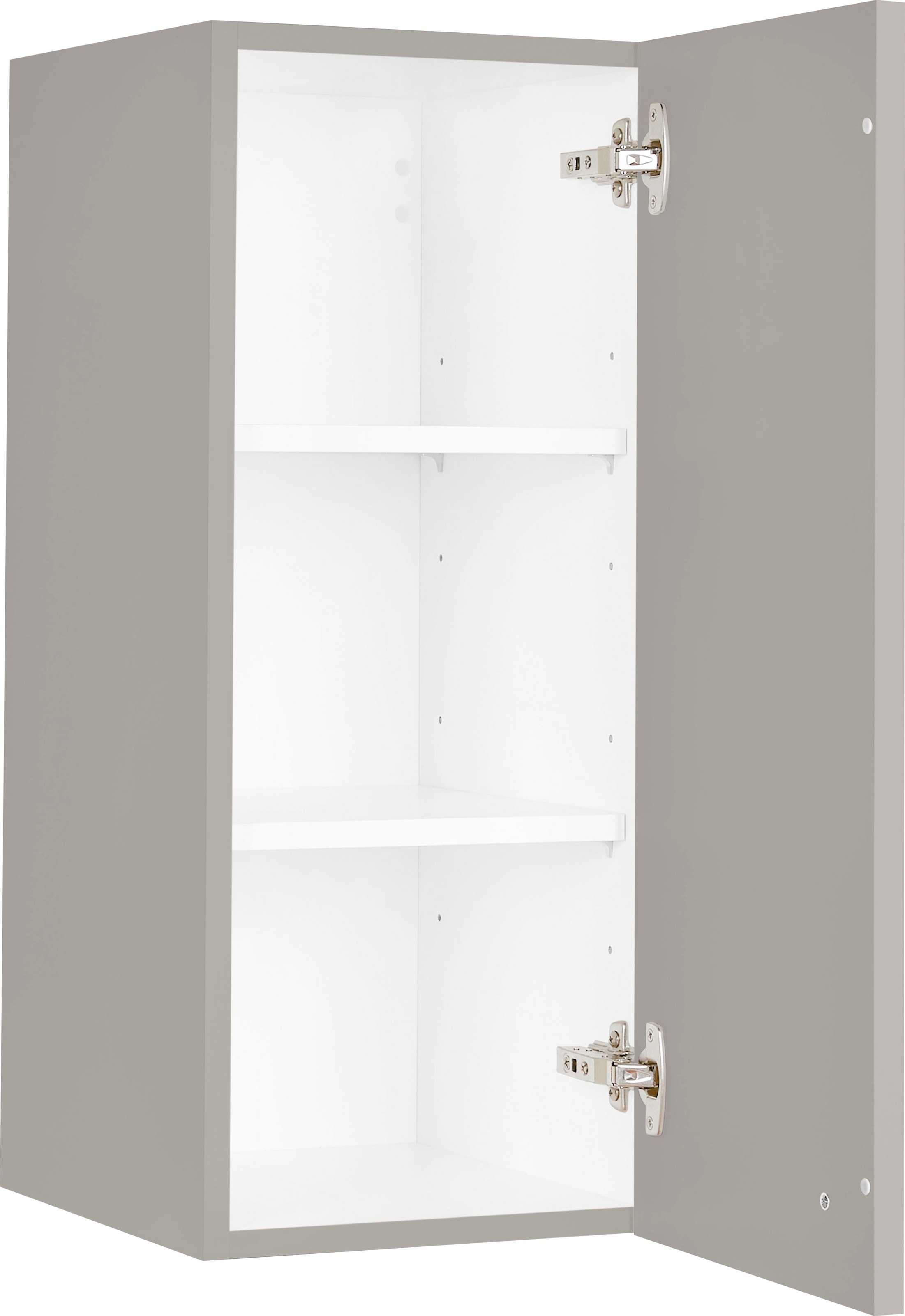 nobilia® Hängeschrank »"Cascada", Ausrichtung wählbar, vormontiert,« in drei Breiten: 30, 45 und 60 cm, mit Soft-Close-Funktion