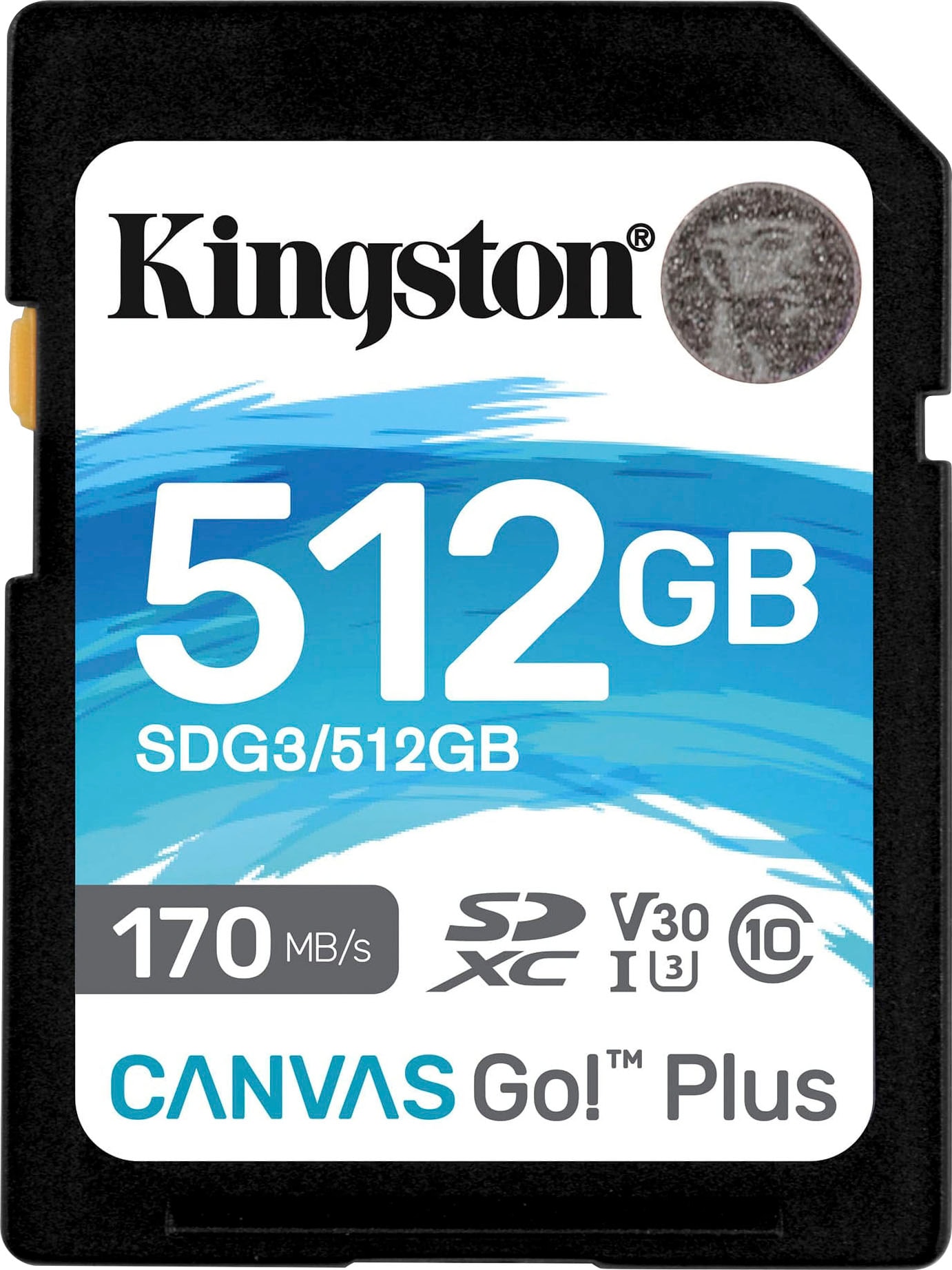 Speicherkarte »Canvas Go Plus SD 512GB«, (Video Speed Class 30 (V30)/UHS Speed Class 3...